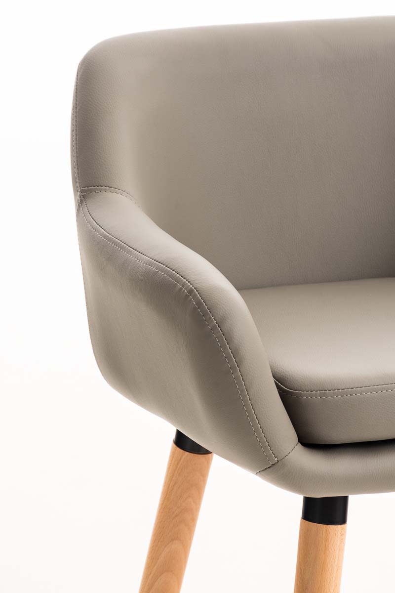 Barhocker Grant Kunstleder taupe