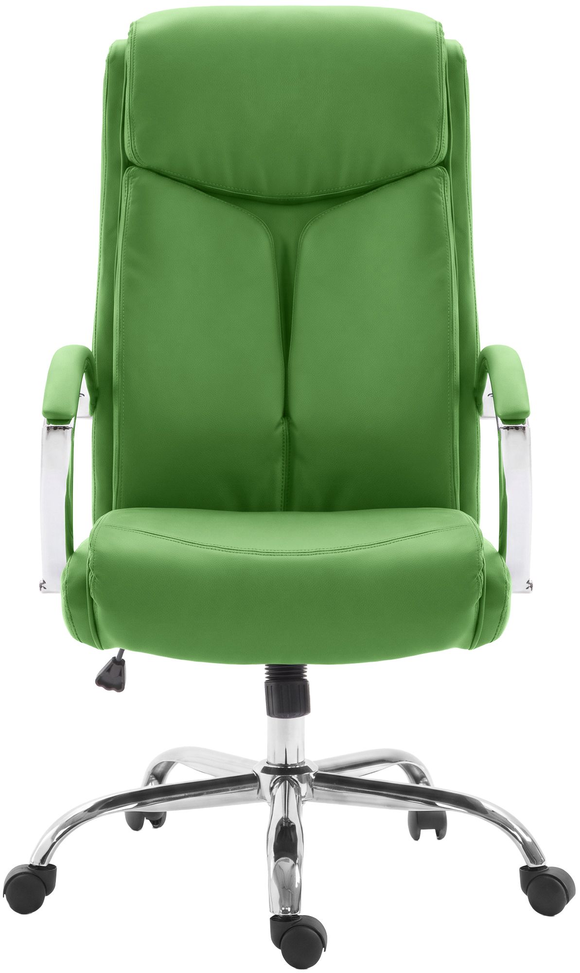 Bürostuhl Arlen Lederoptik grün