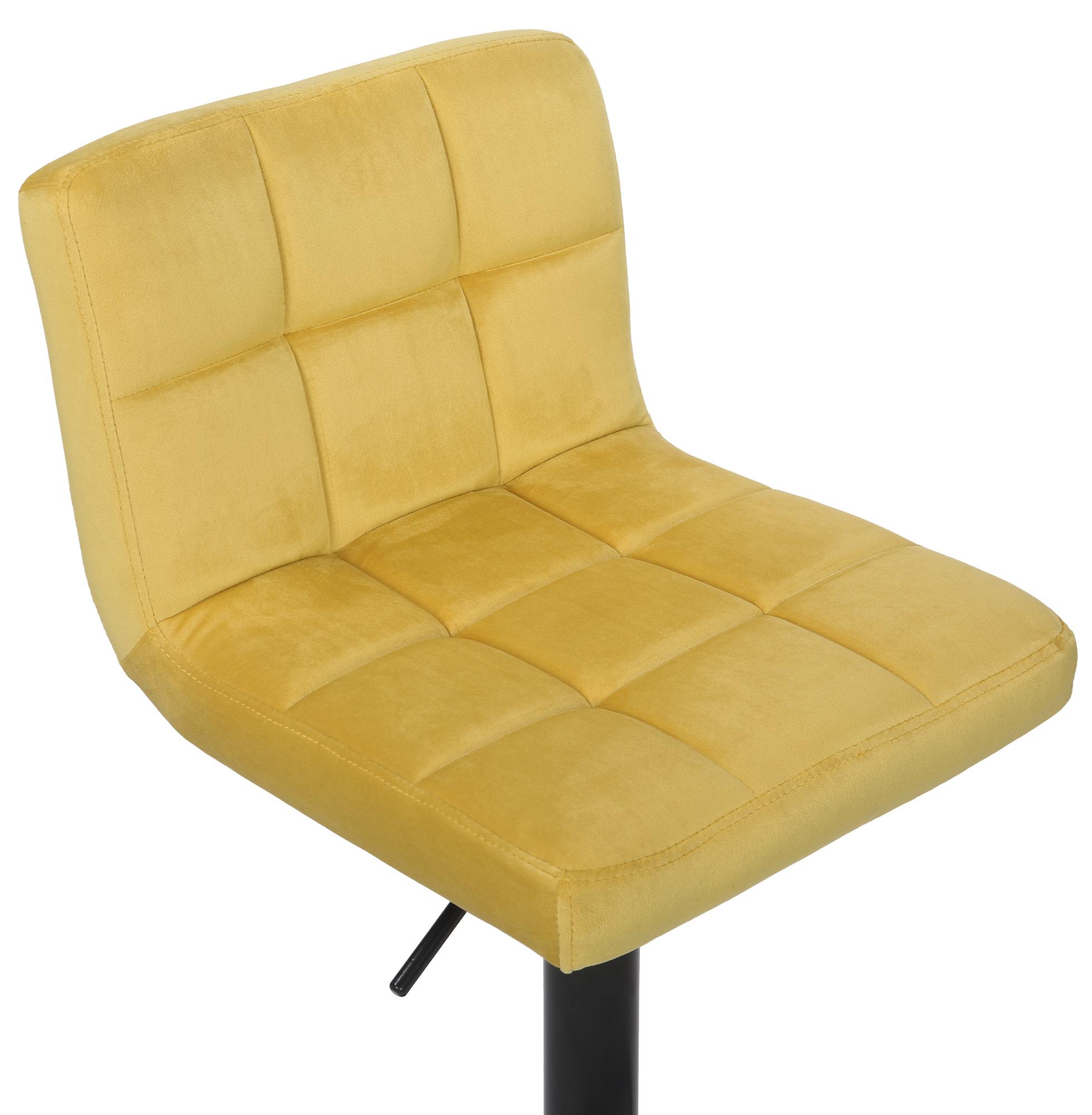 4er Set Barhocker Feni Samt