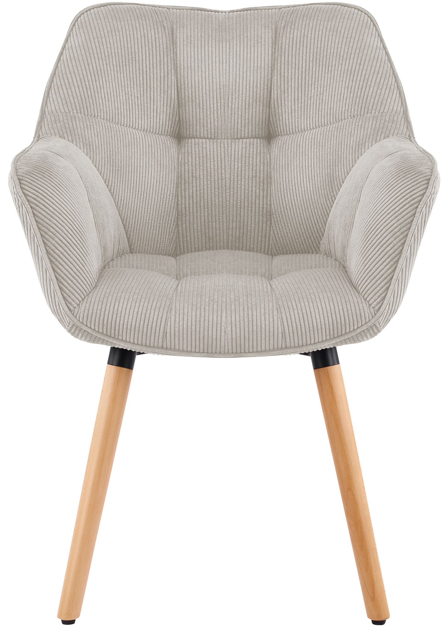 Esszimmerstuhl Milford Cord creme Cord