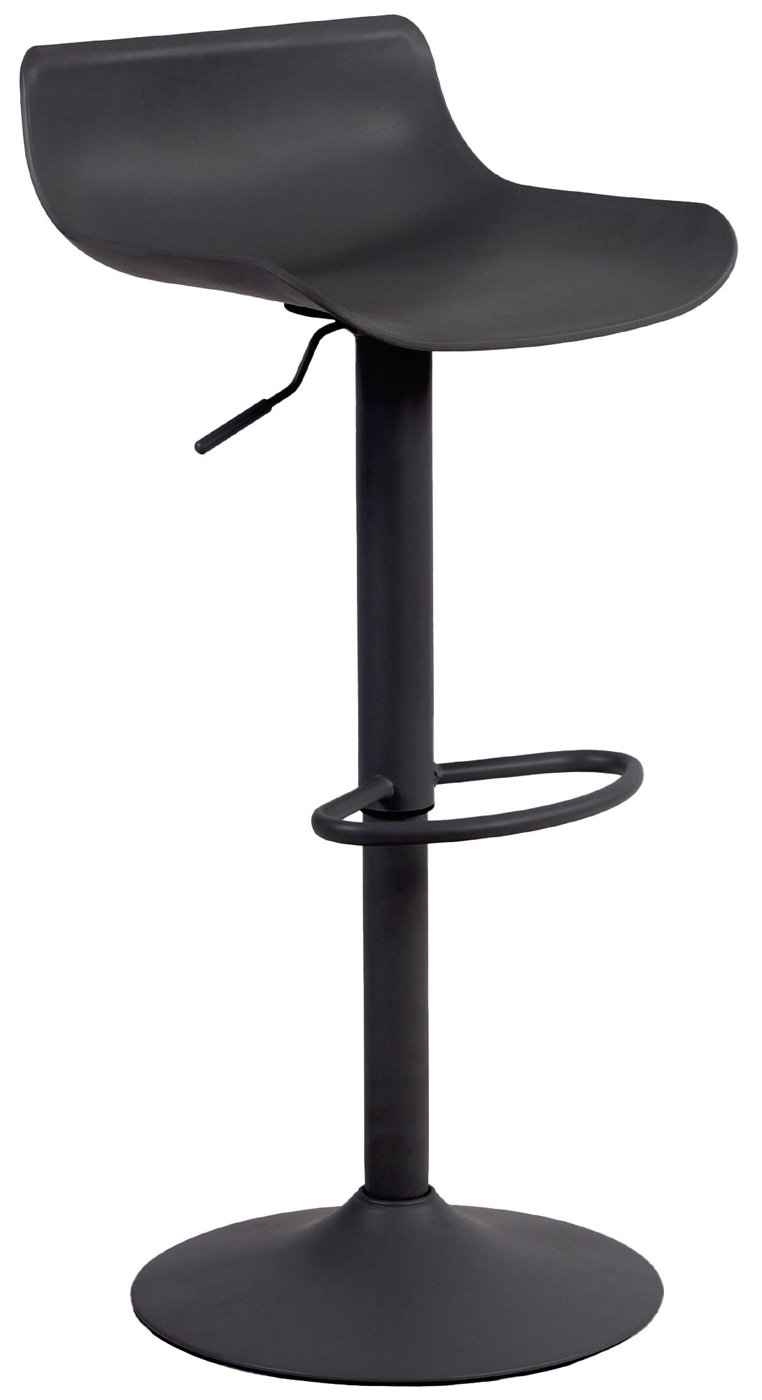 Bartisch-Set Navo mit zwei Barhockern schwarz