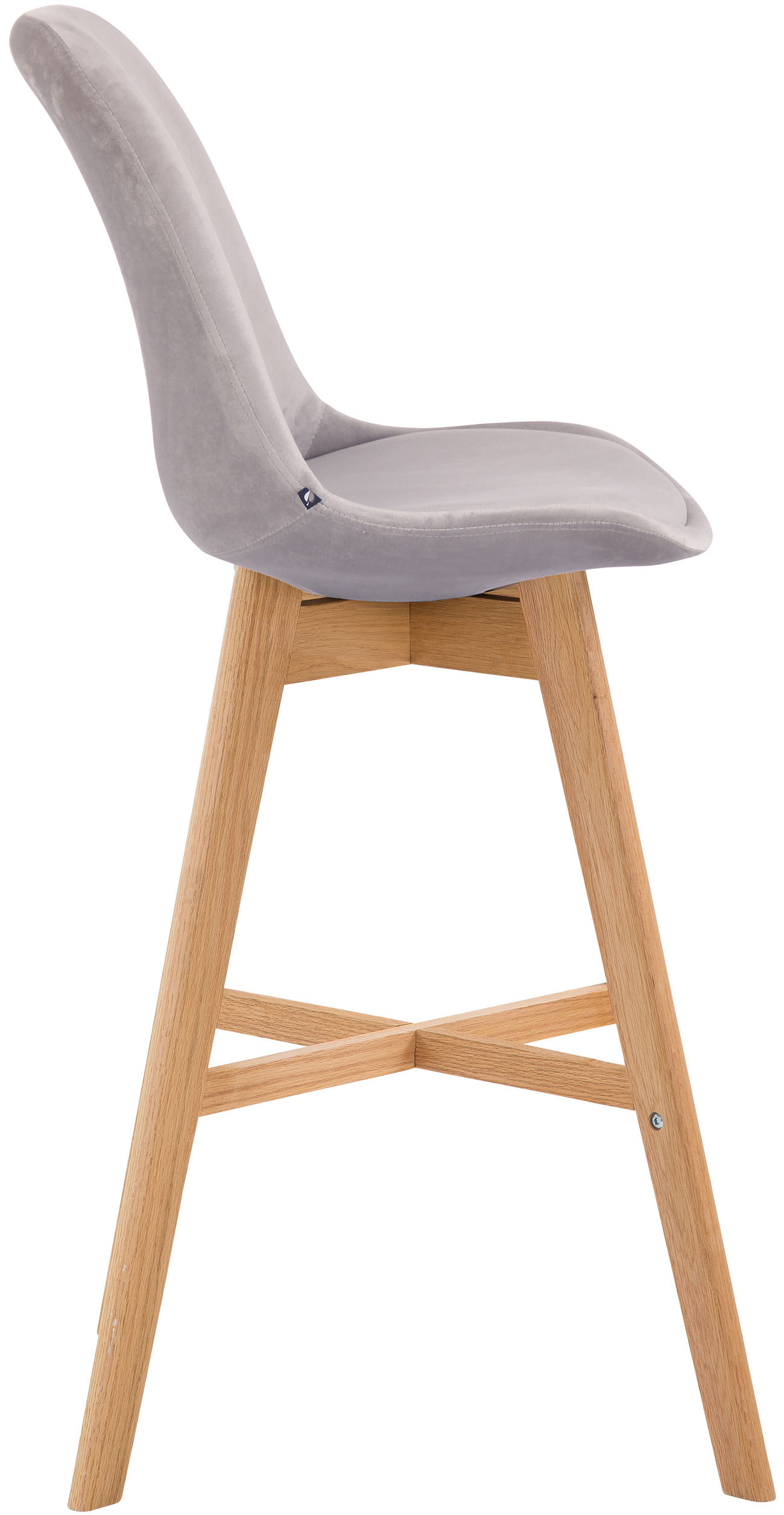 2er Set Barhocker Cannes Samt