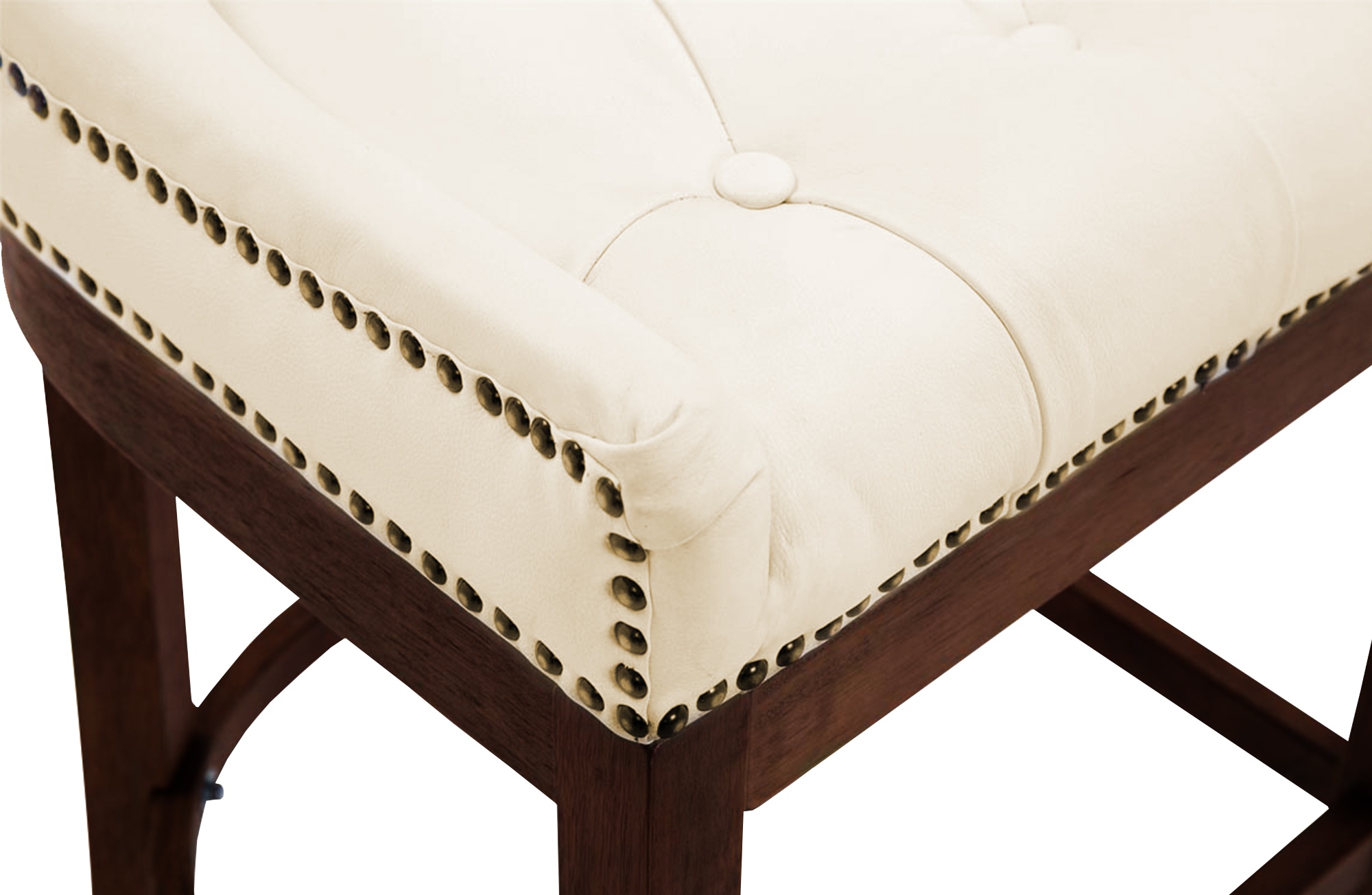 Barhocker Lakewood Echtleder, Antik-dunkel