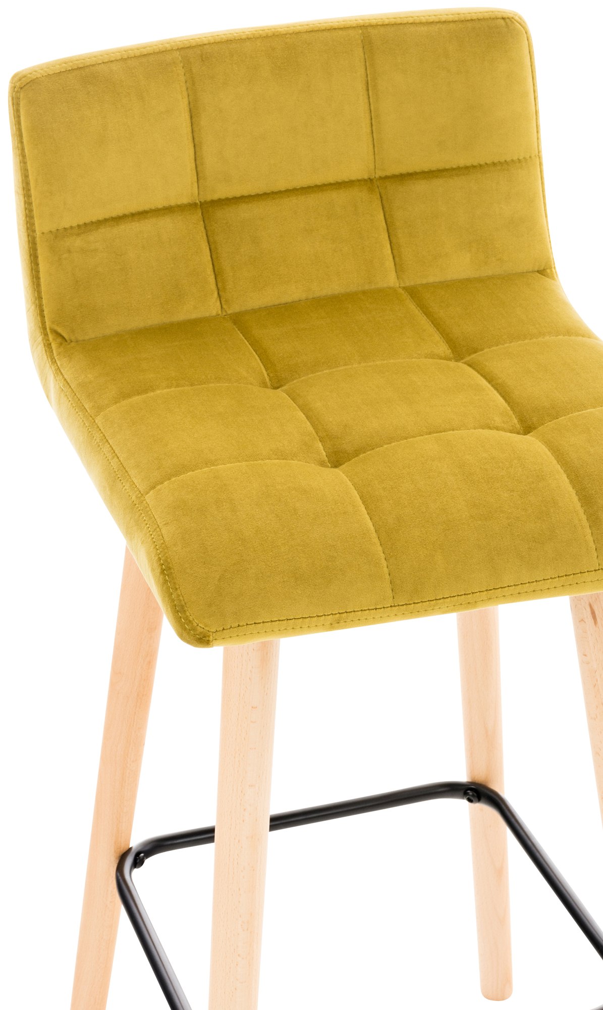 2er Set Barhocker Lincoln Samt