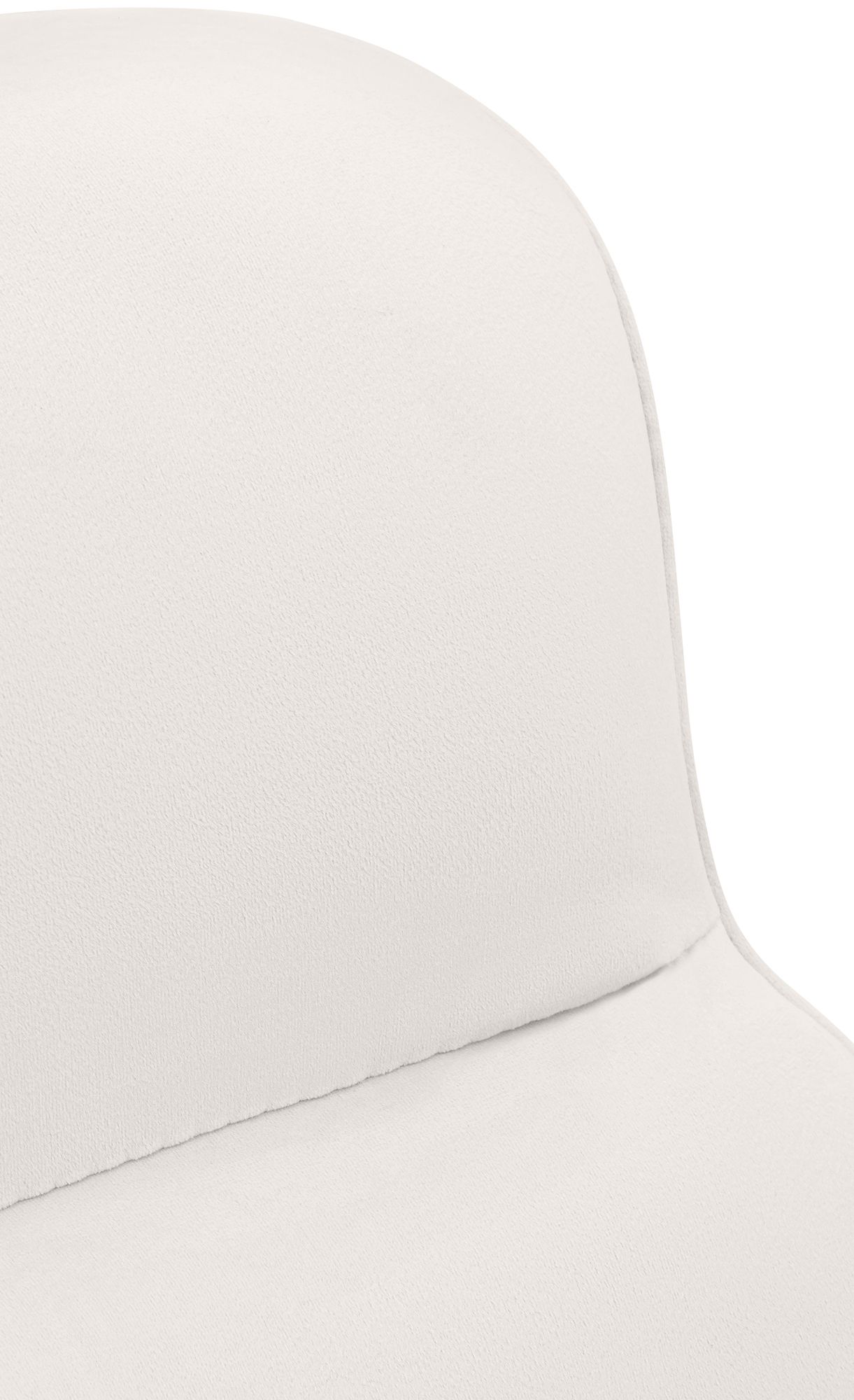 Bürostuhl Amado Samt creme
