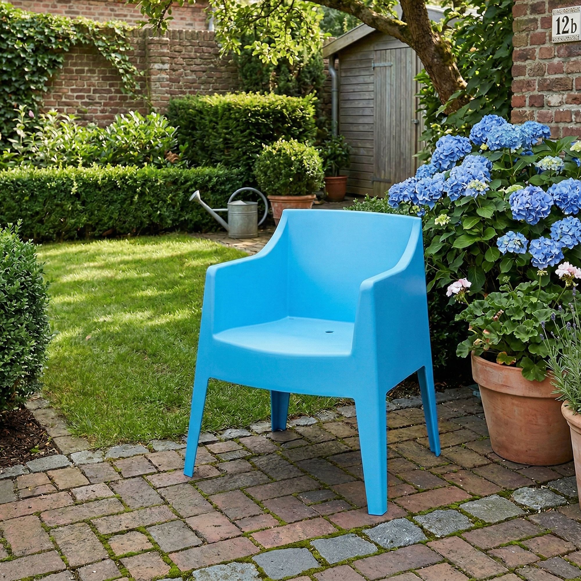 4er Set Gartenstühle Bartal