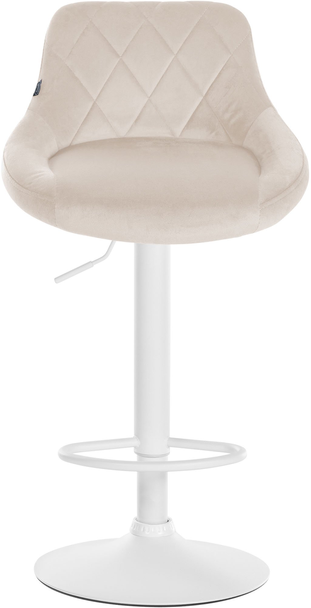 2er Set Barhocker Lazio Samt