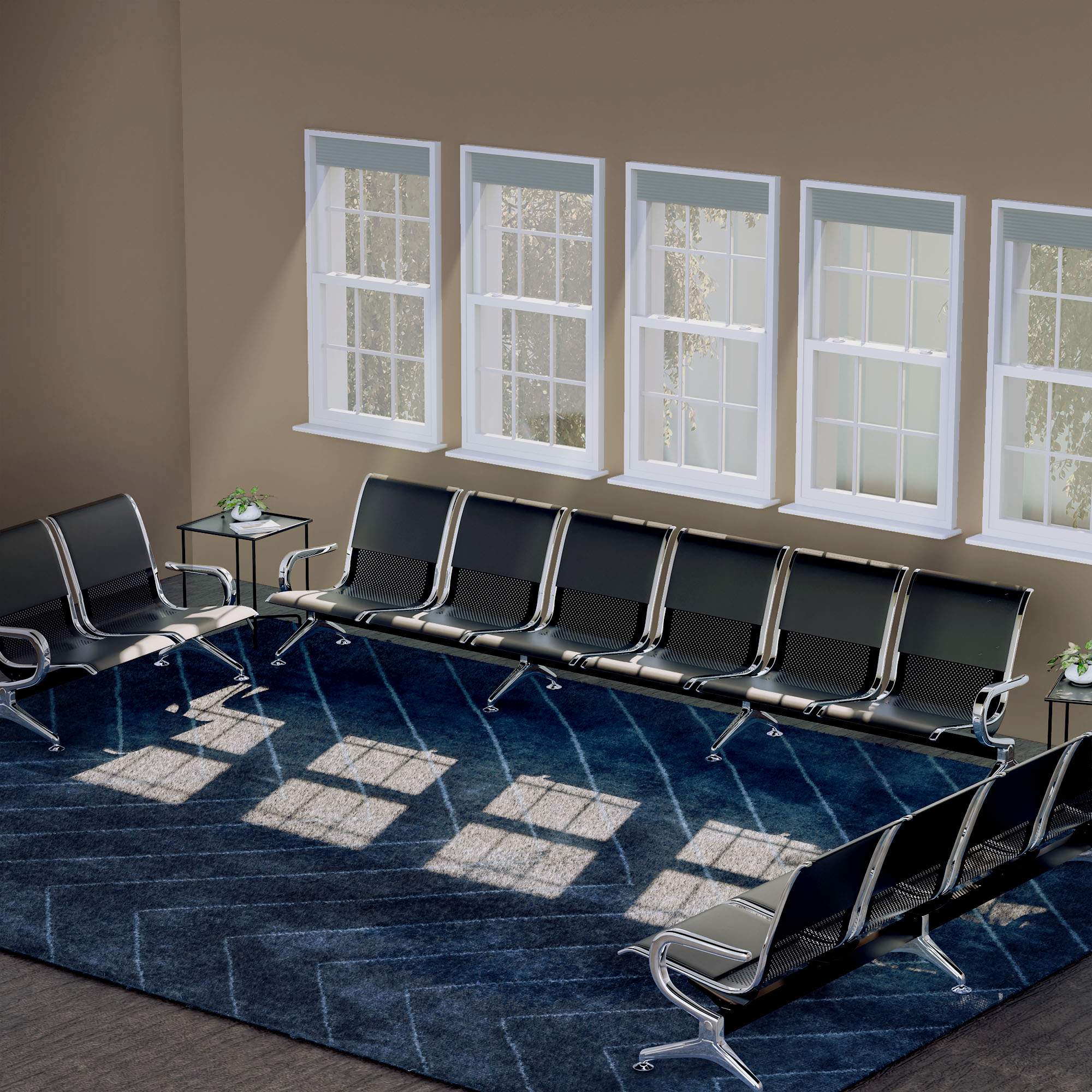 Wartebank Airport Kunstleder