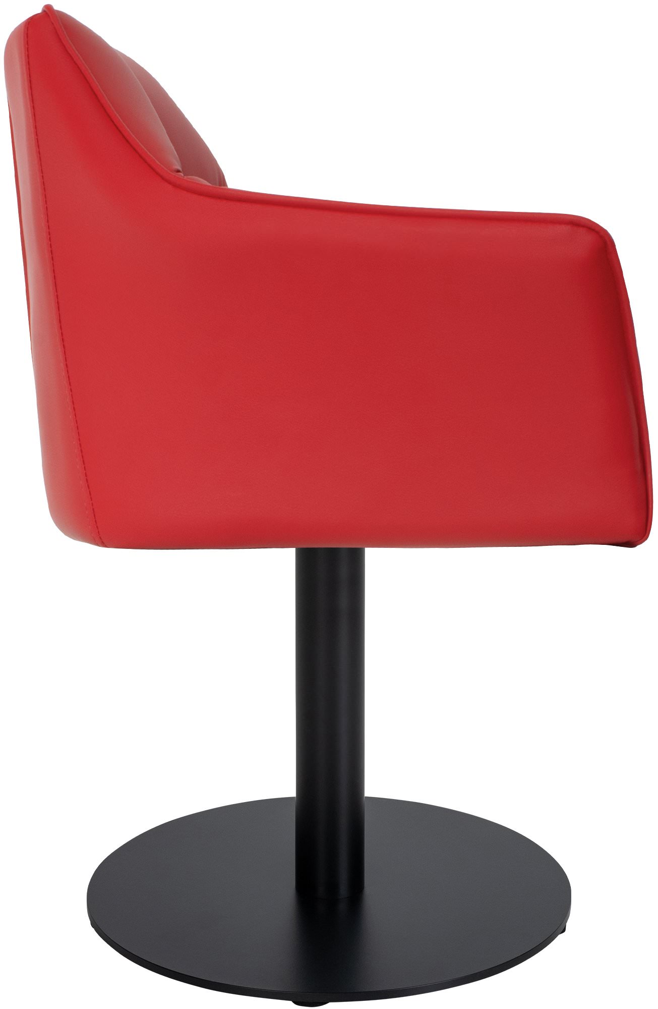 Lounger Damaso rot Kunstleder