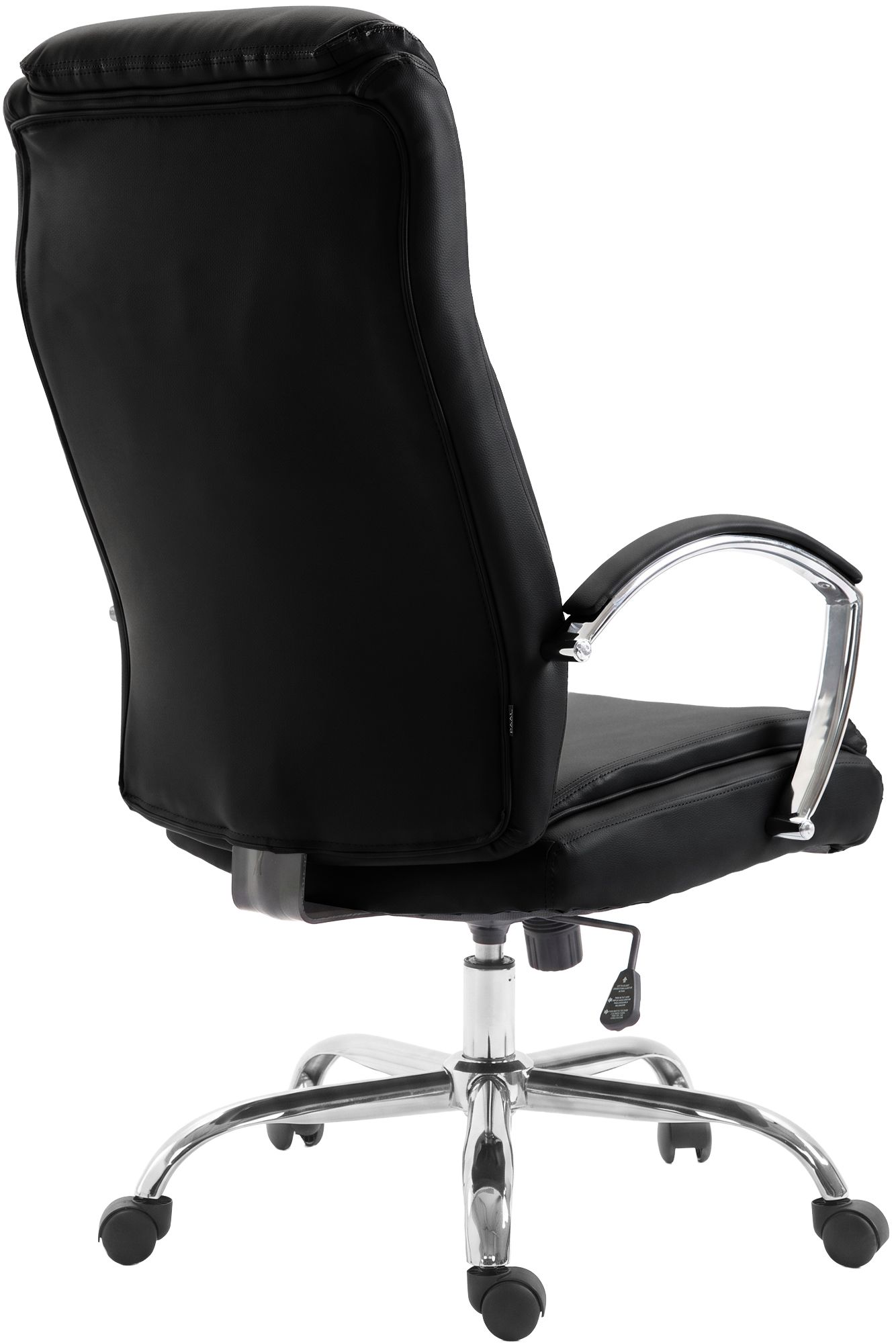 Bürostuhl Arlen Lederoptik schwarz