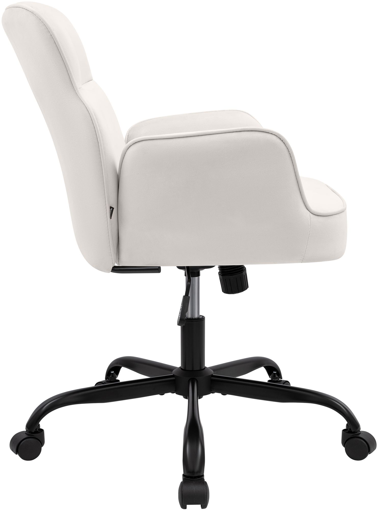 Bürostuhl Amado Samt creme