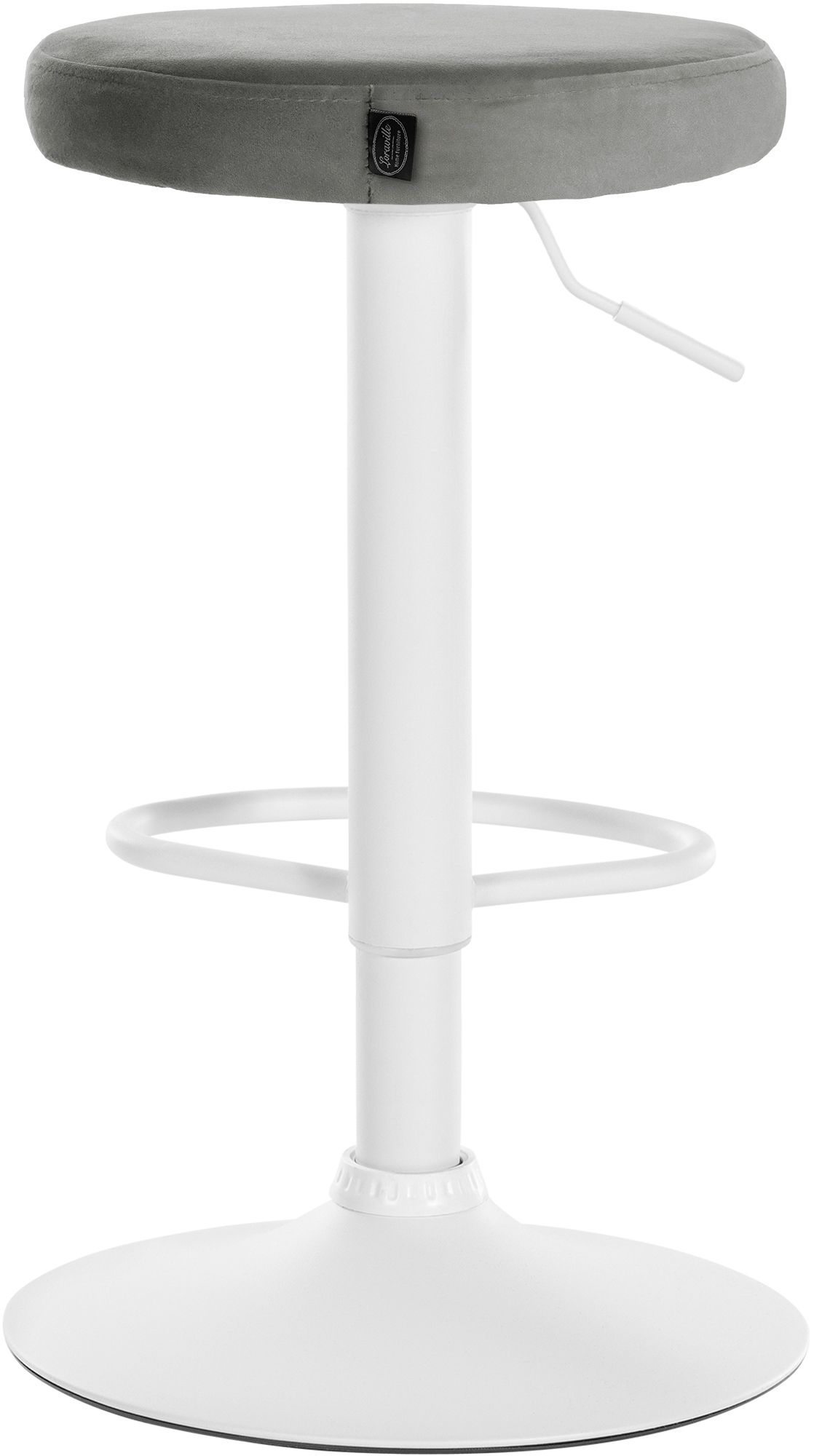 2er Set Barhocker Ponte Samt