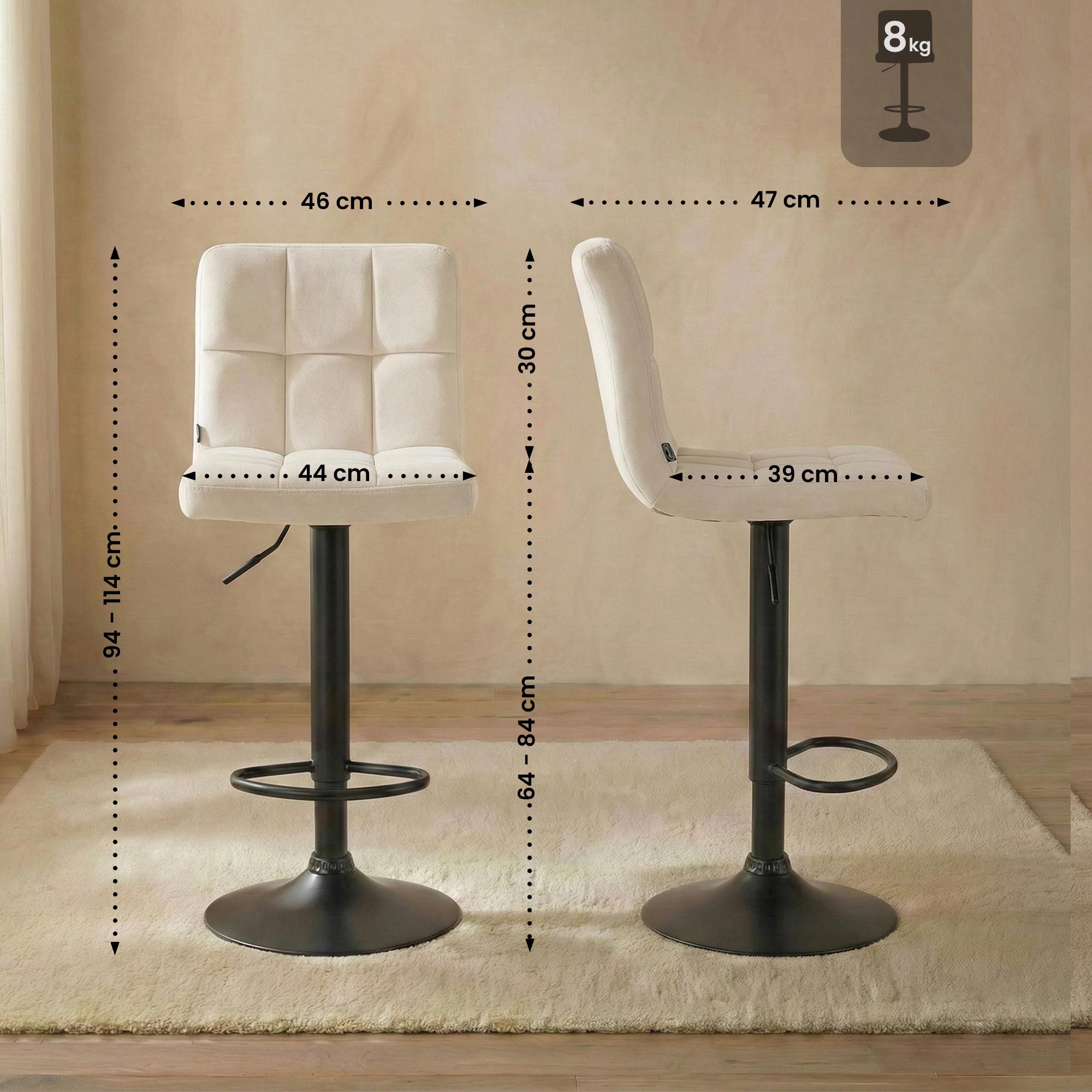 Barhocker Peru Samt