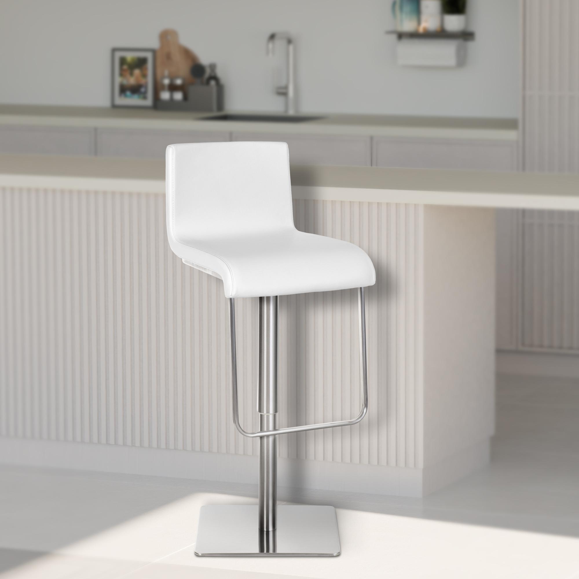 2er Set Barhocker Limon Kunstlederbezug