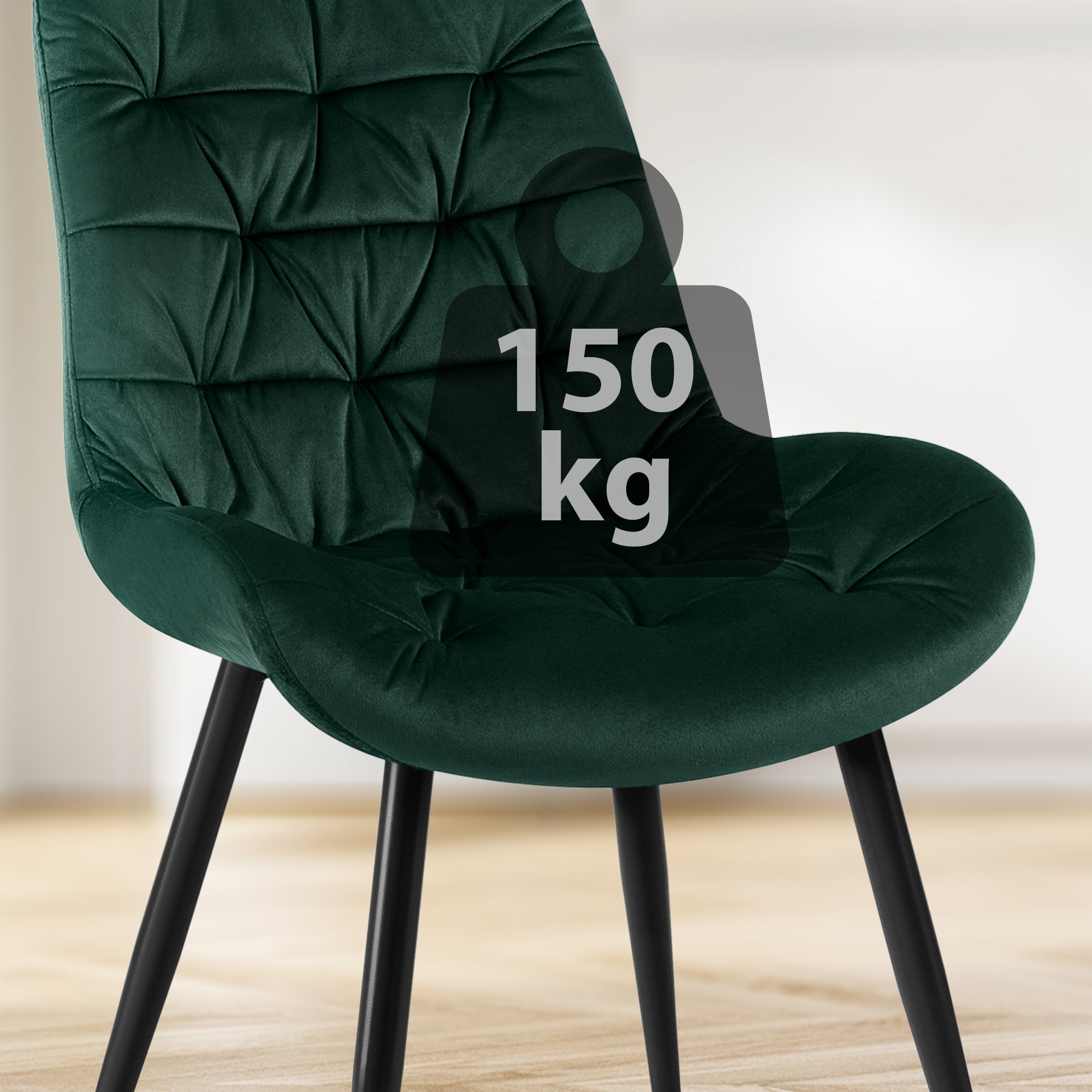 Esszimmerstuhl Rossford Samt