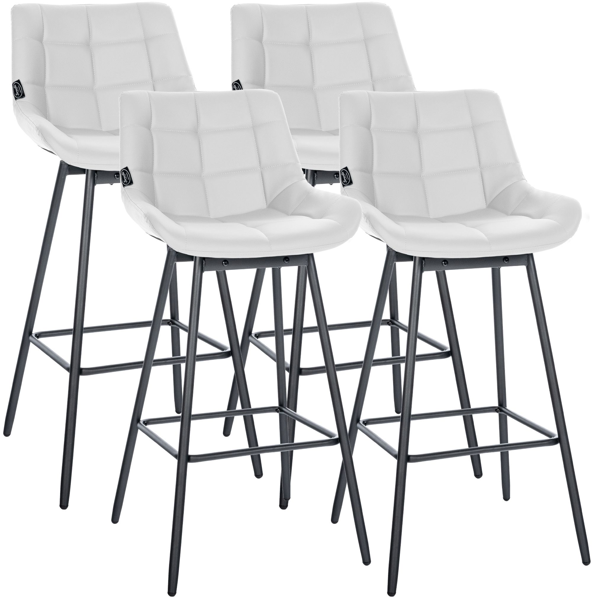 4er Set Barhocker Weston schwenkbar