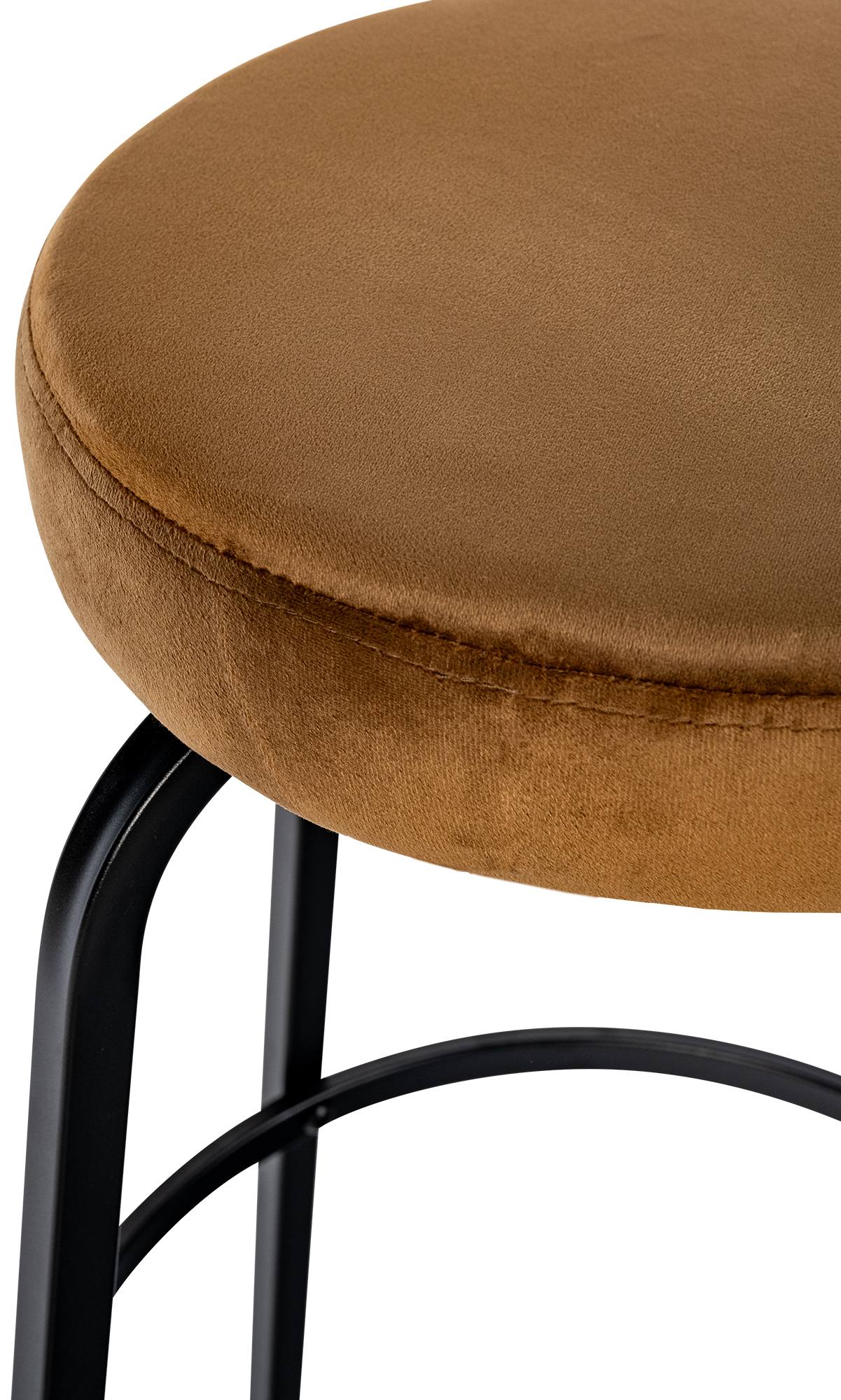 Barhocker Kamari coffee Samt