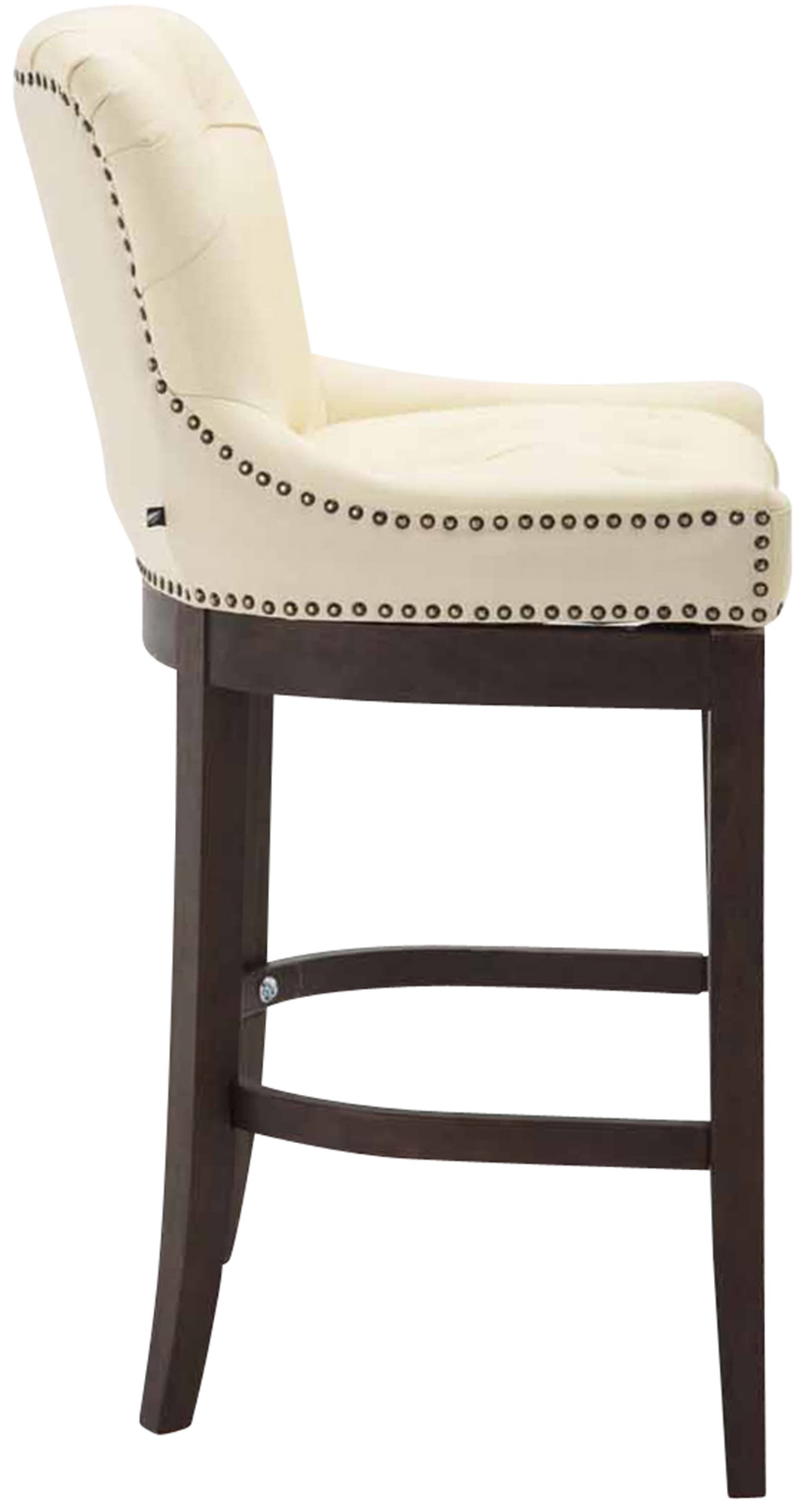 Barhocker Lakewood Echtleder, Antik-dunkel
