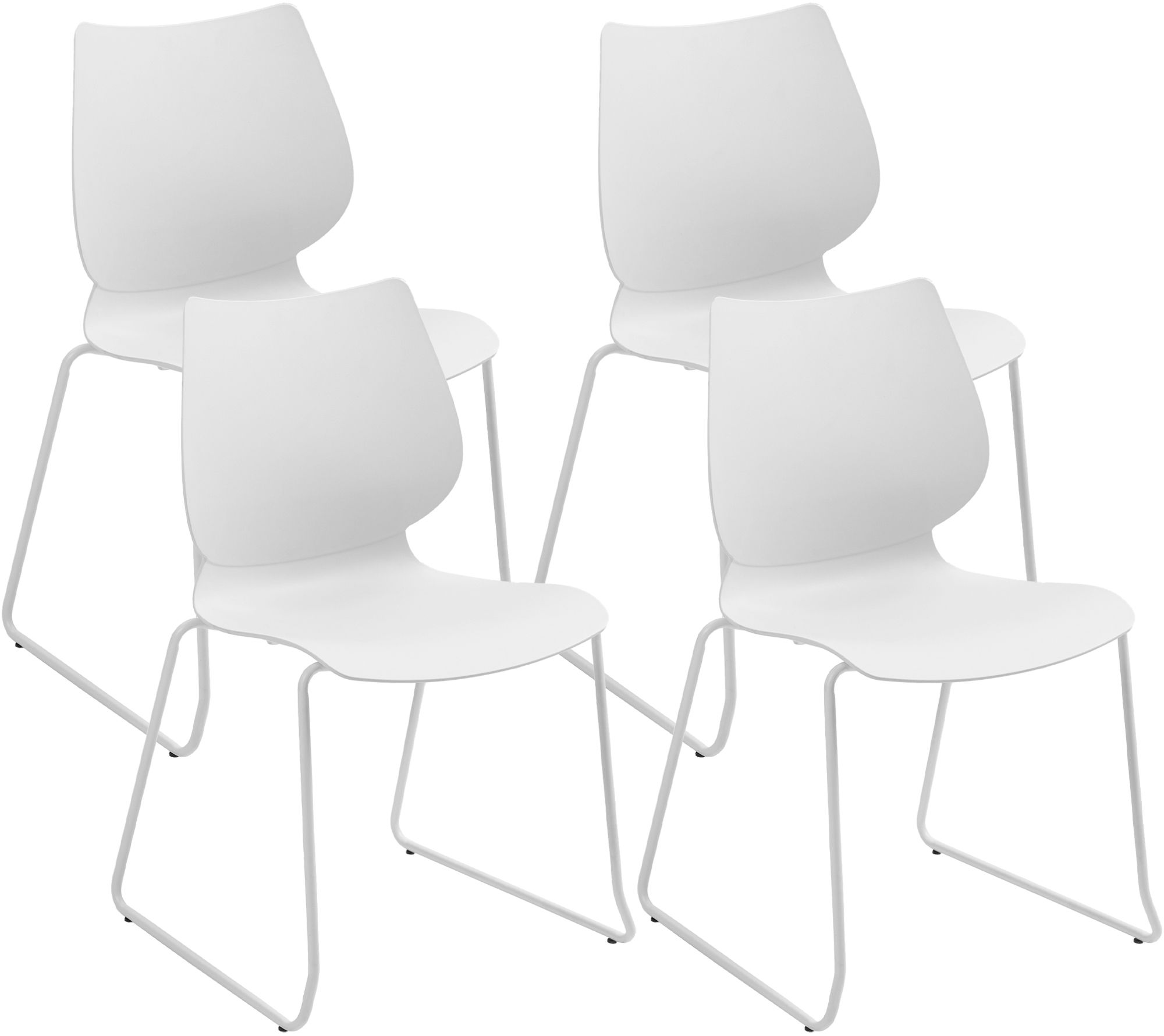 4er Set Stapelstühle Houma | 328919