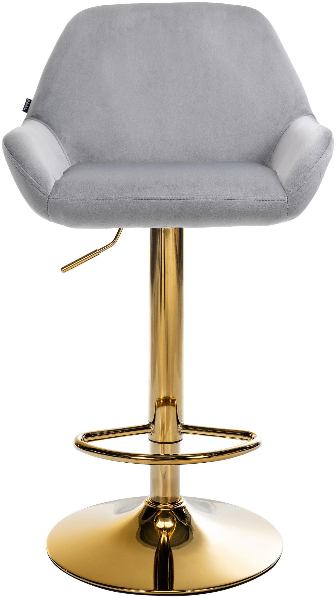 Barhocker Braga Gold Samt