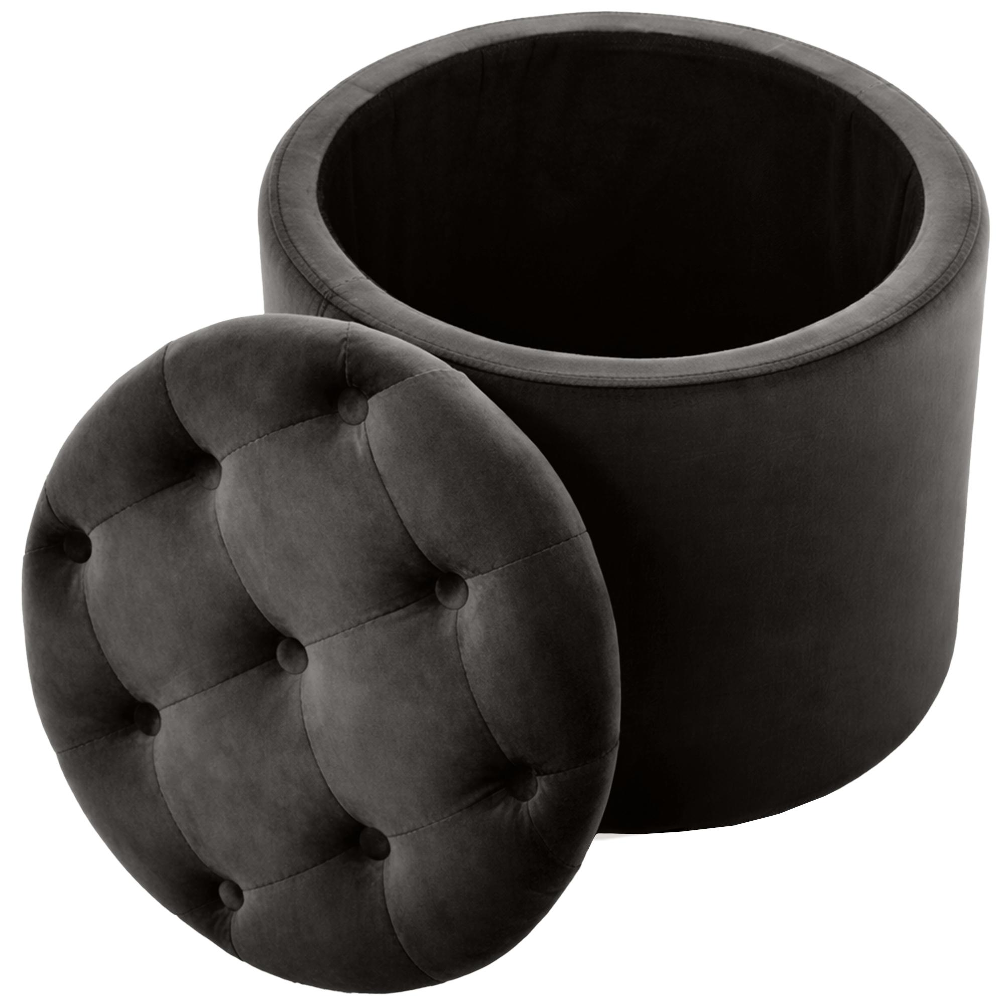 Sitzhocker Pantin Samt