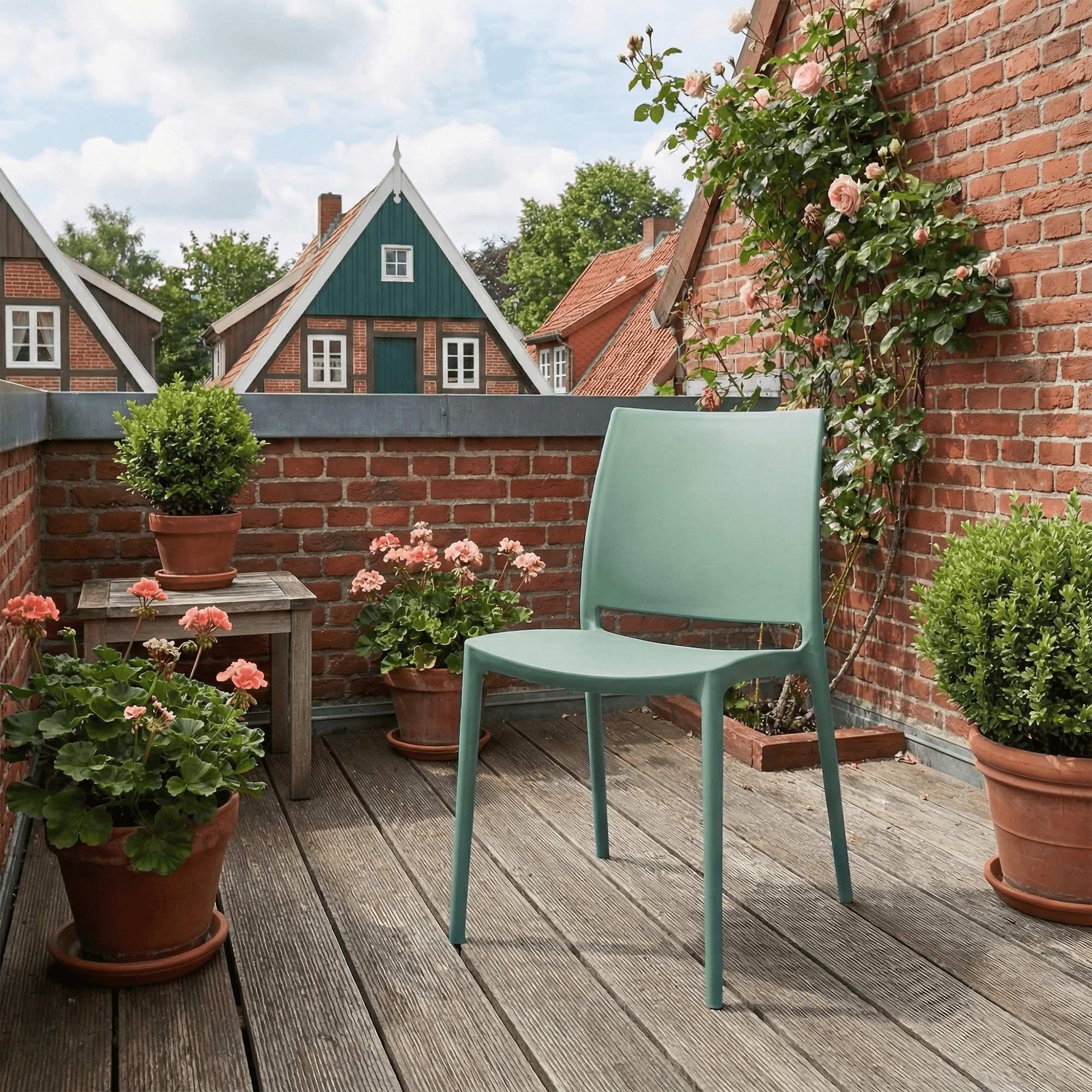 2er Set Gartenstühle Meton