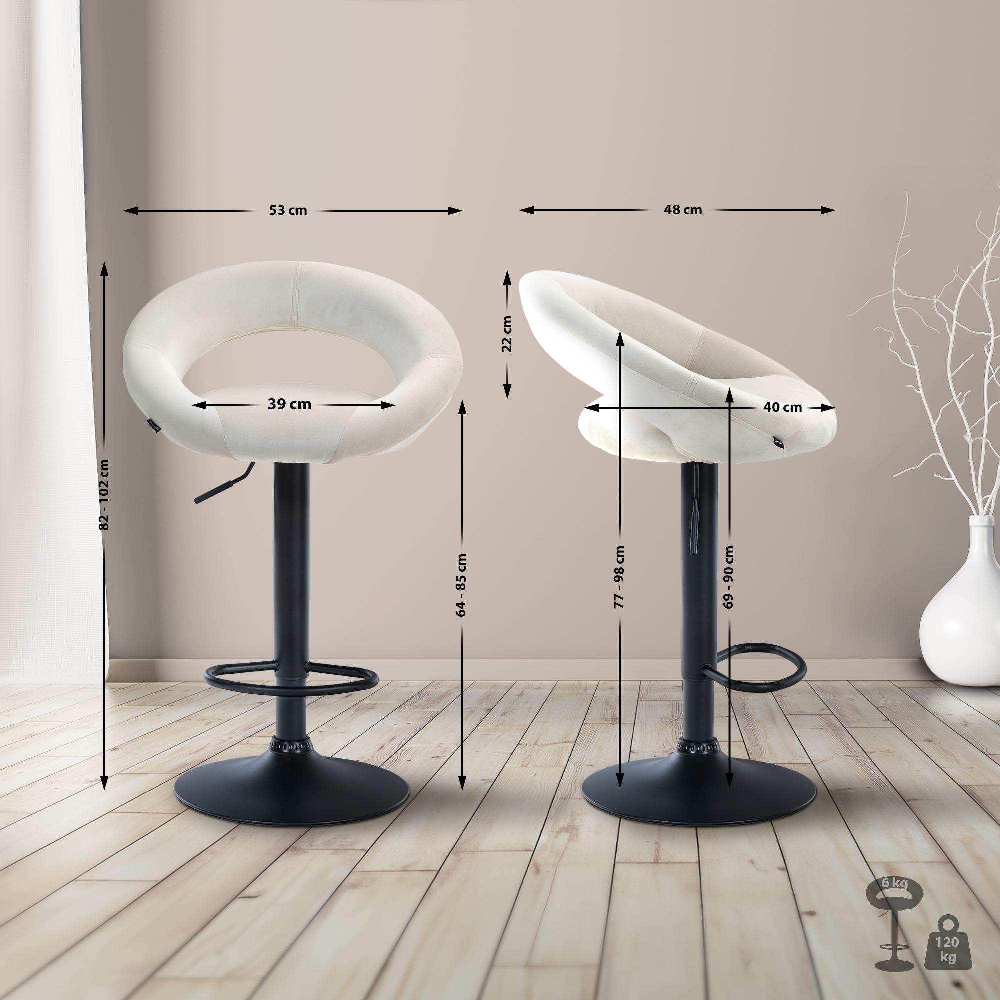 Barhocker Olinda Samt