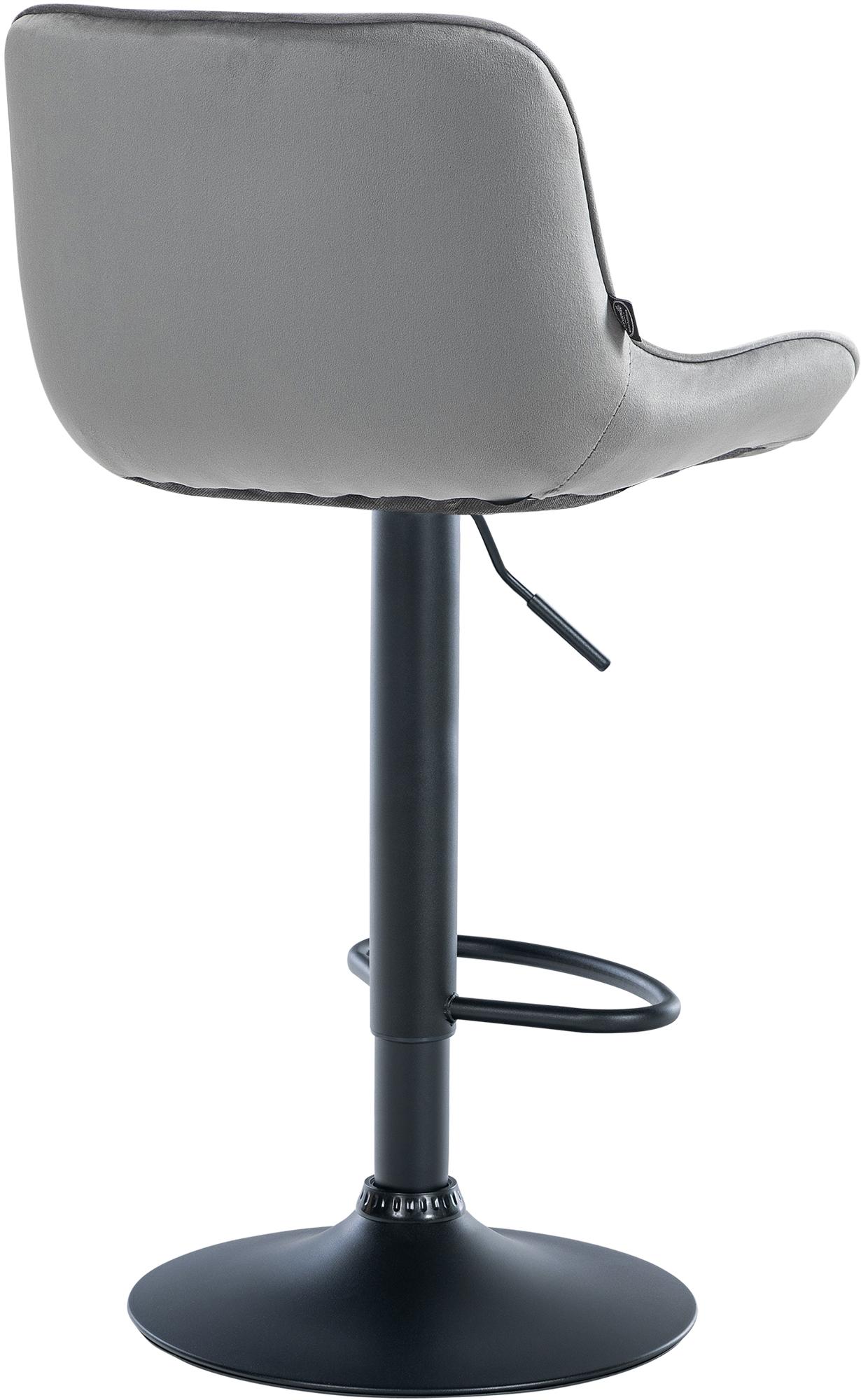 2er Set Barhocker Vonore Samt
