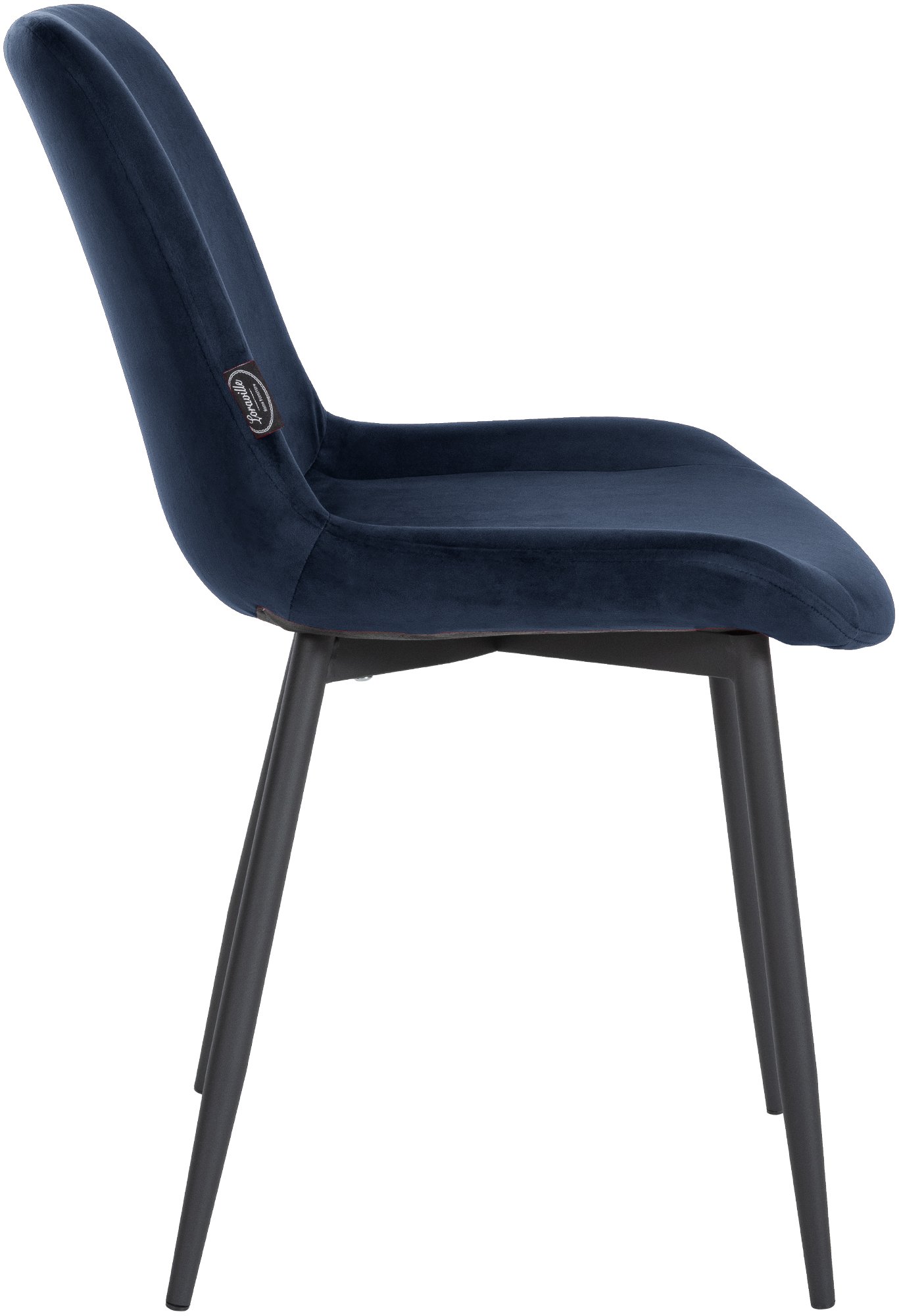 4er Set Esszimmerstühle Victoria Samt