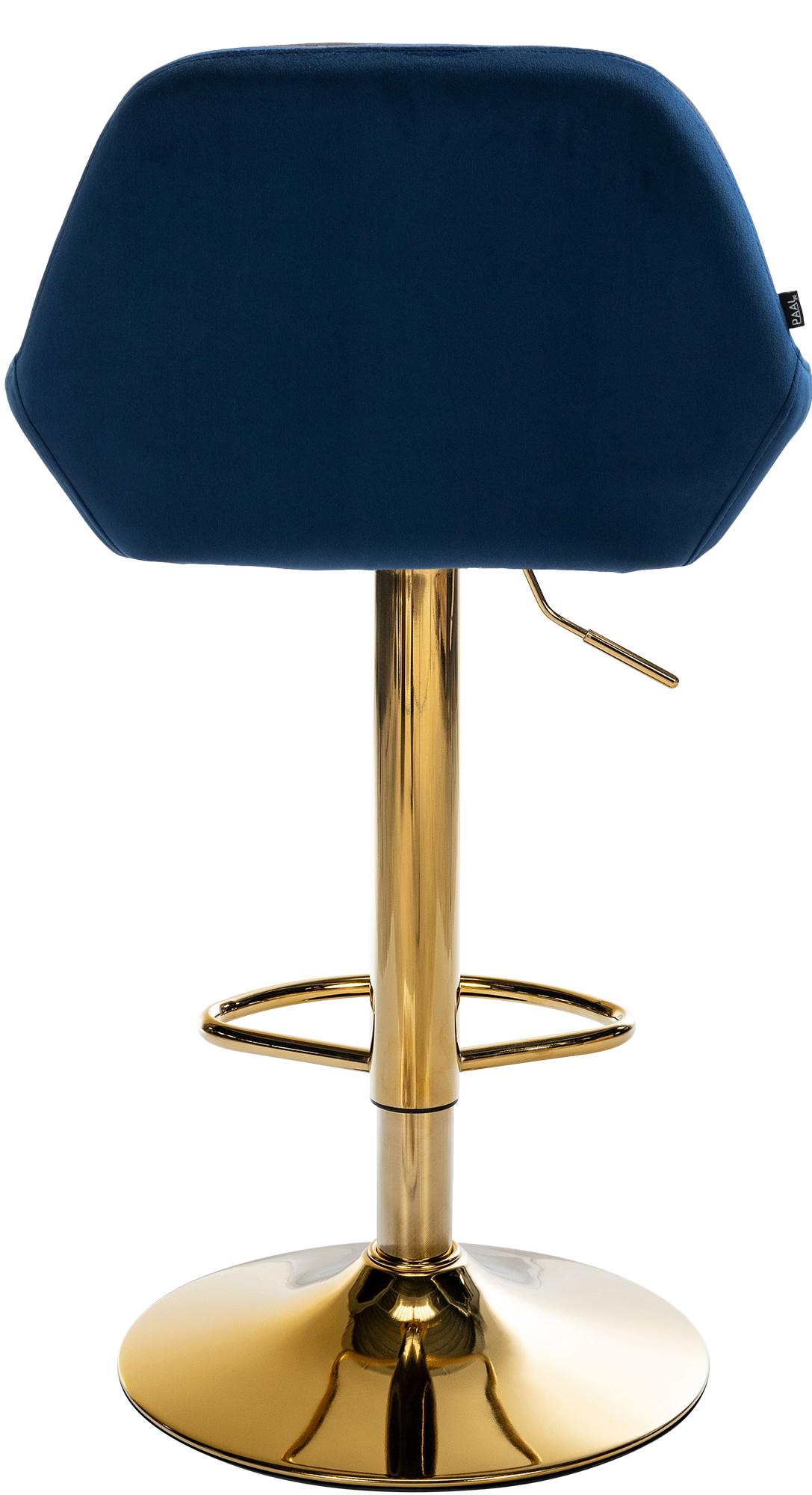 Barhocker Braga Gold Samt