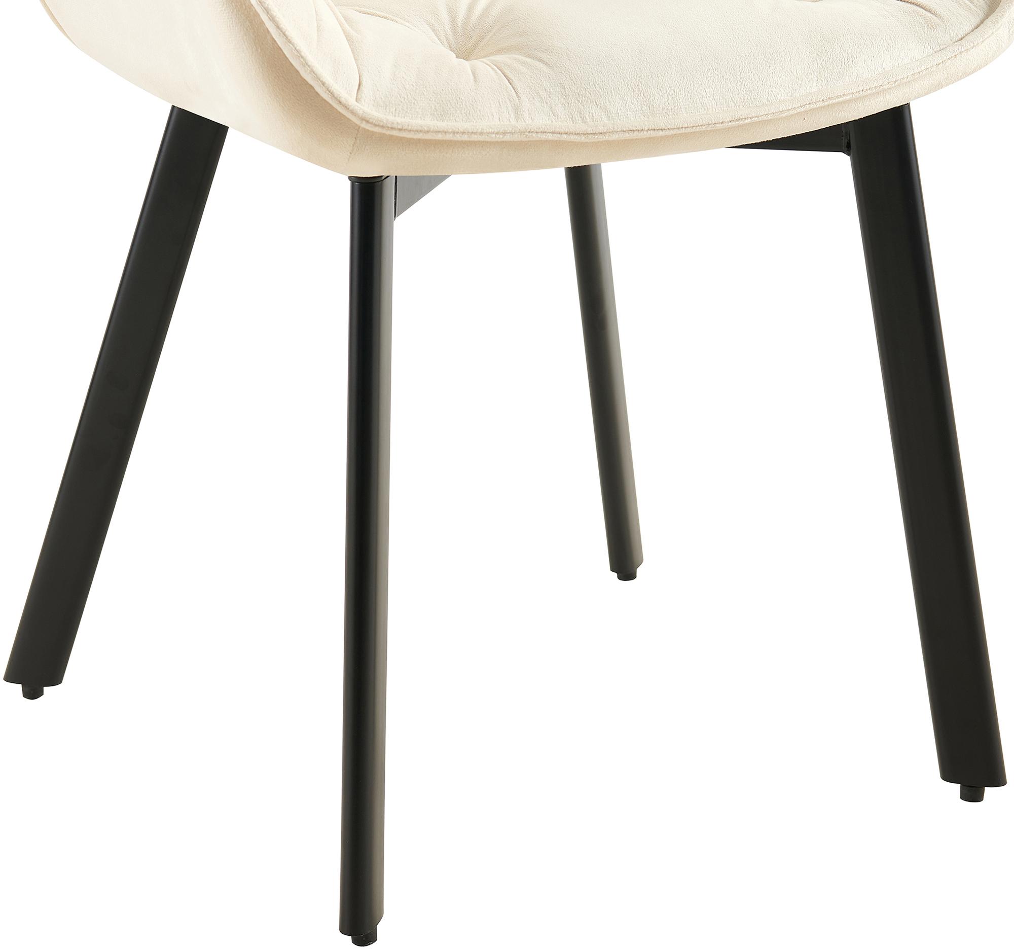 2er Set Drehbarer Esszimmerstuhl Antigo Samt