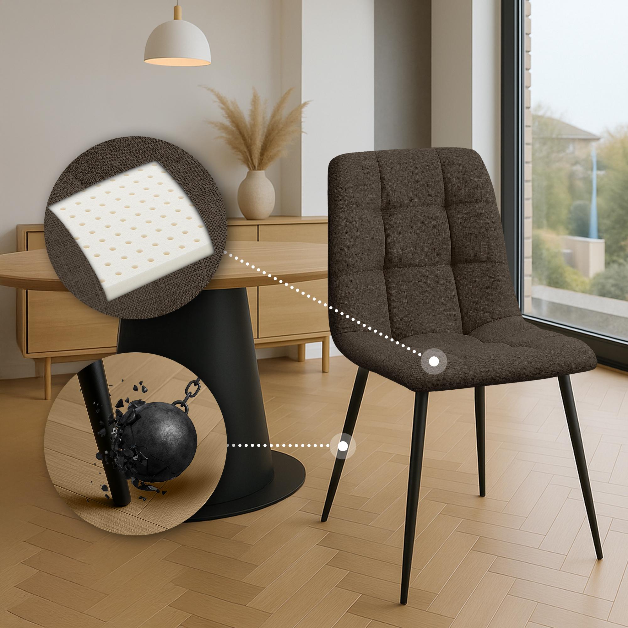 2er Set Esszimmerstuhl Tilde