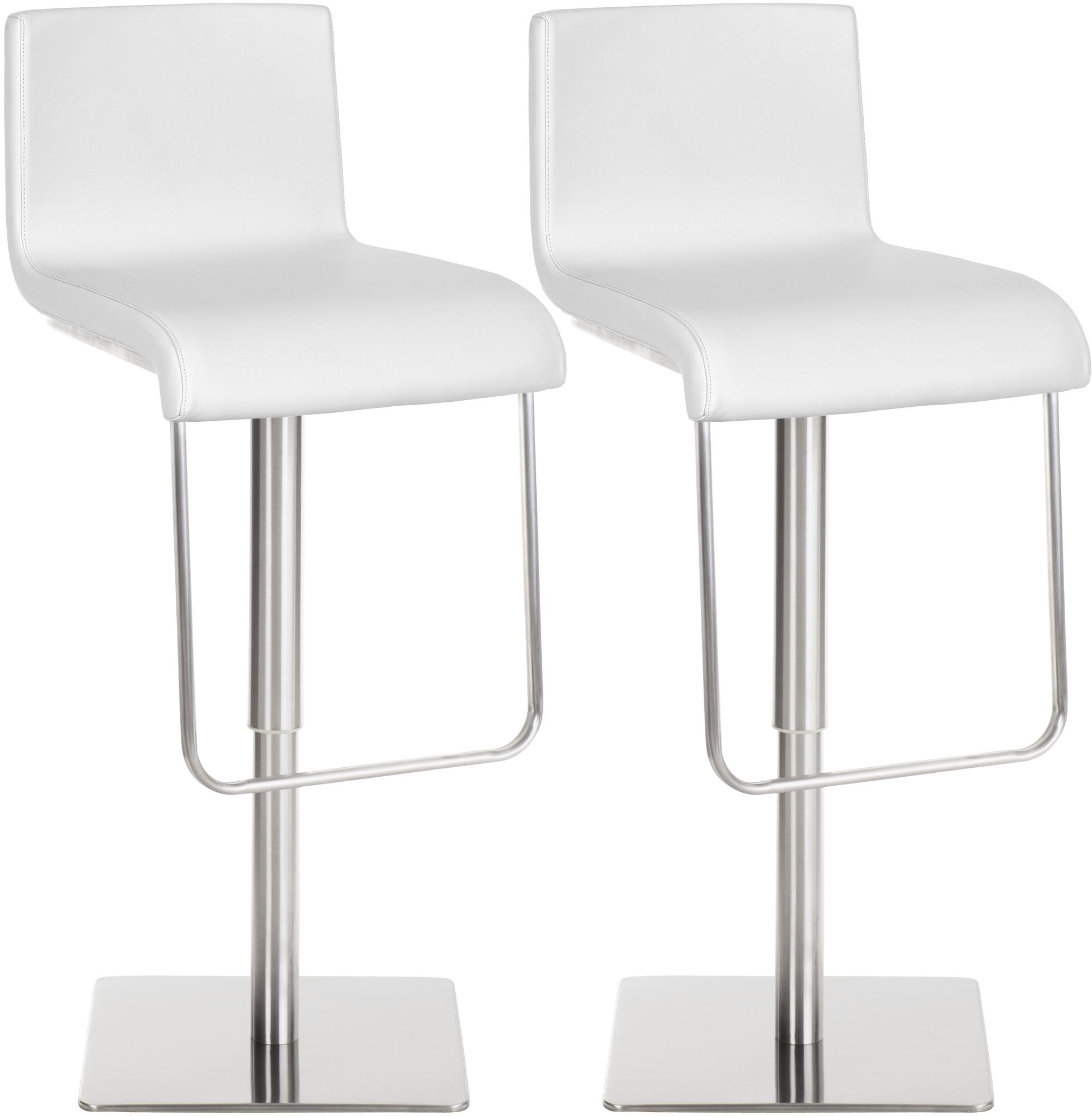 2er Set Barhocker Limon Kunstlederbezug