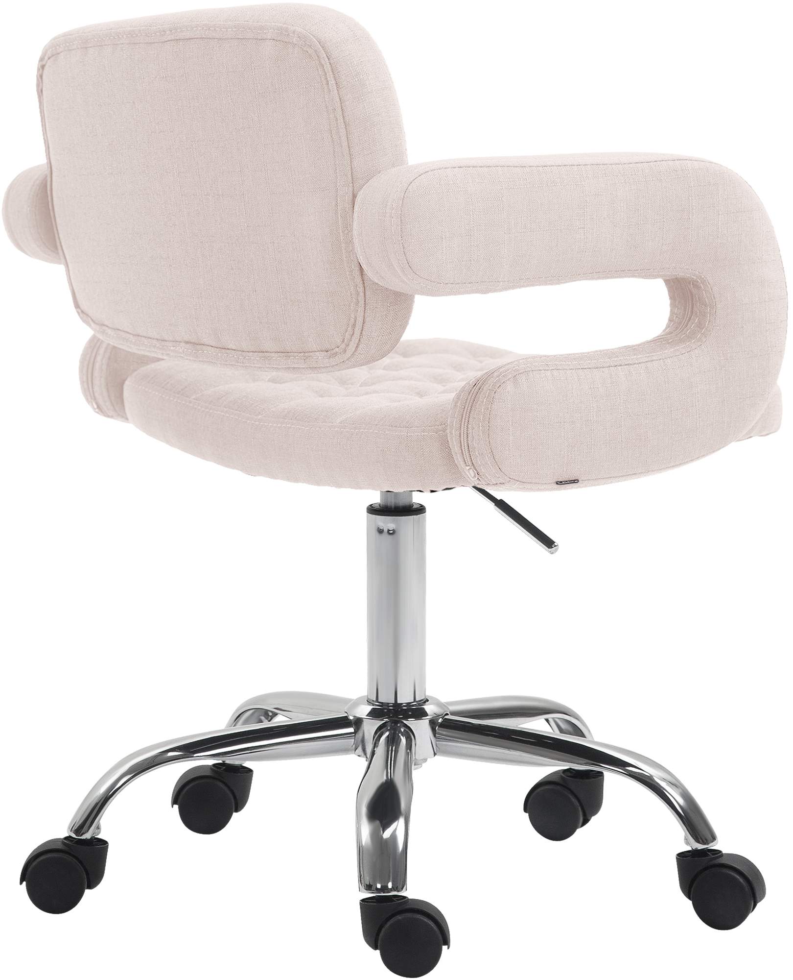 Arbeitshocker Dublin Stoff beige