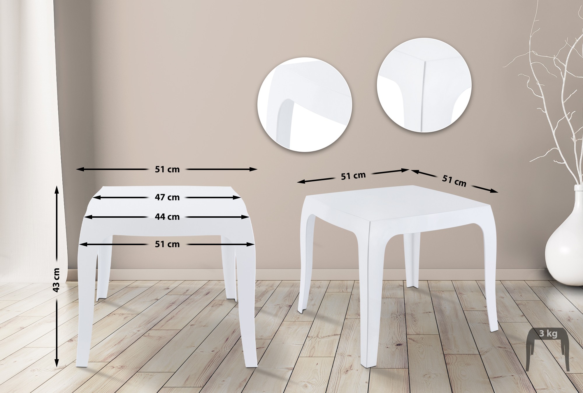 Outdoor Beistelltisch Queen