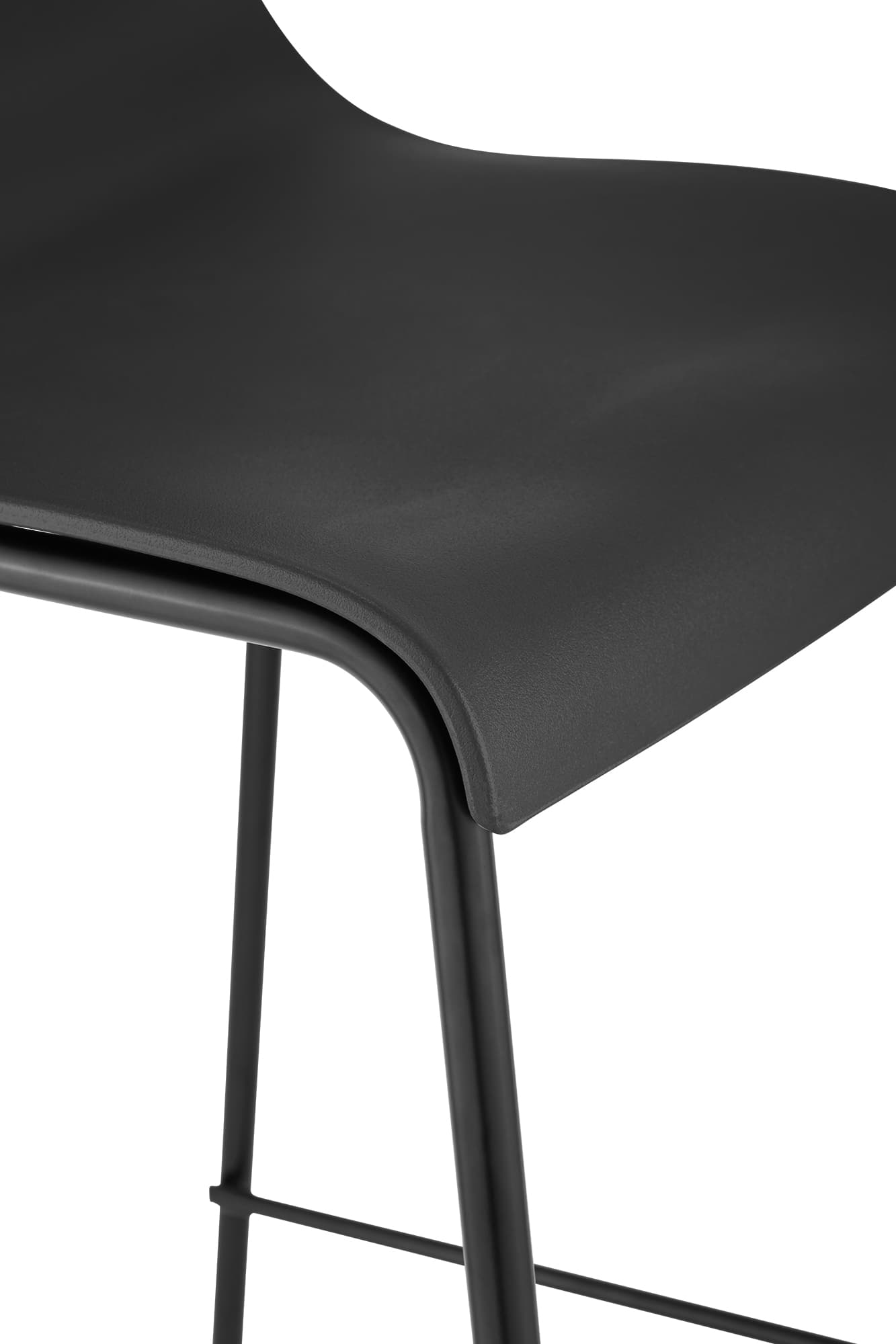 Barhocker Hover Kunststoff 4-Fuß Gestell