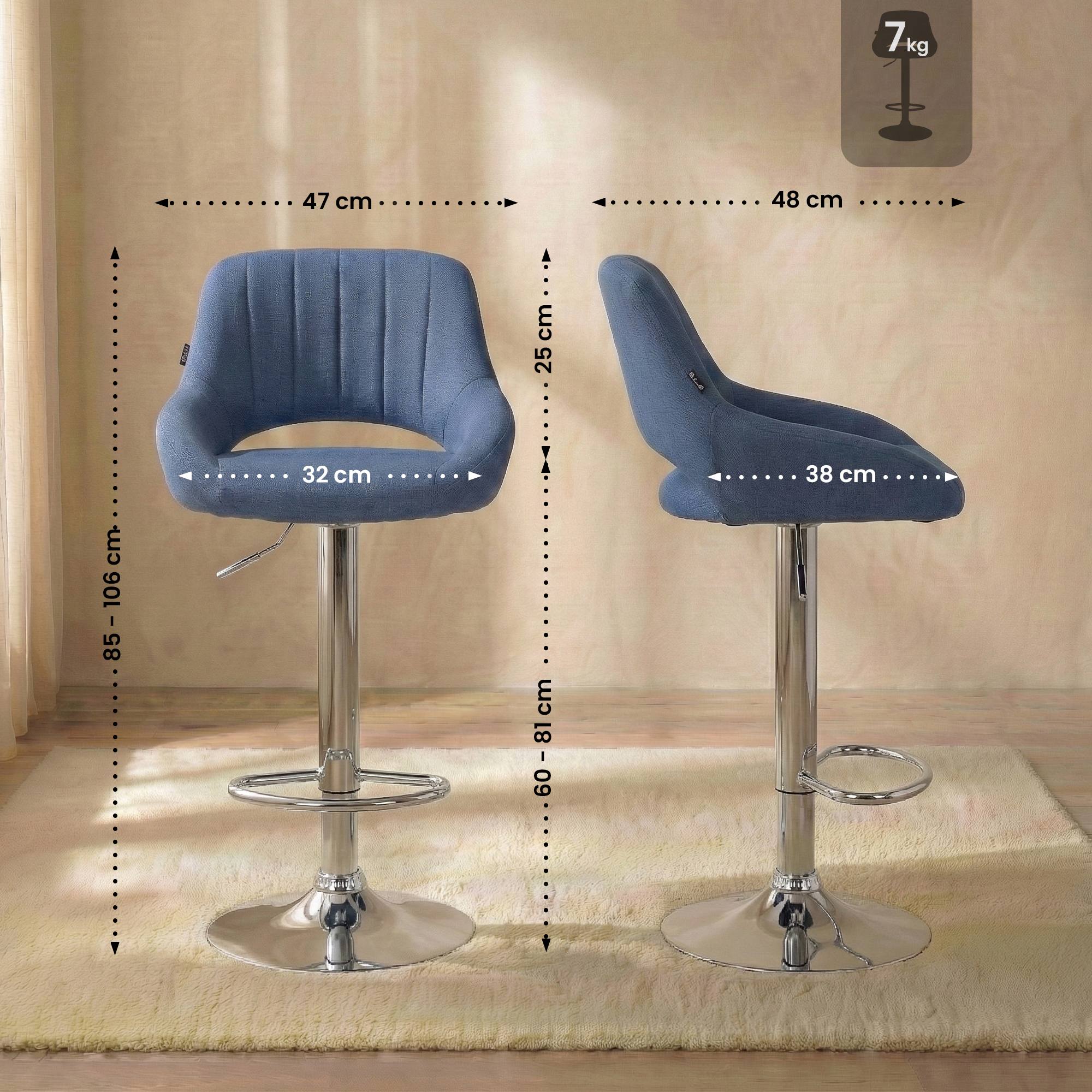 Barhocker Milet Stoff