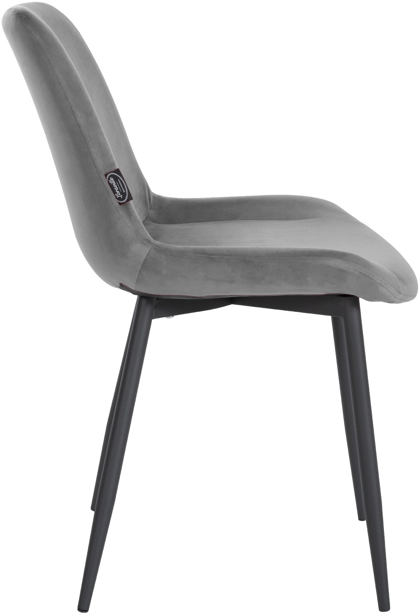 4er Set Esszimmerstühle Victoria Samt