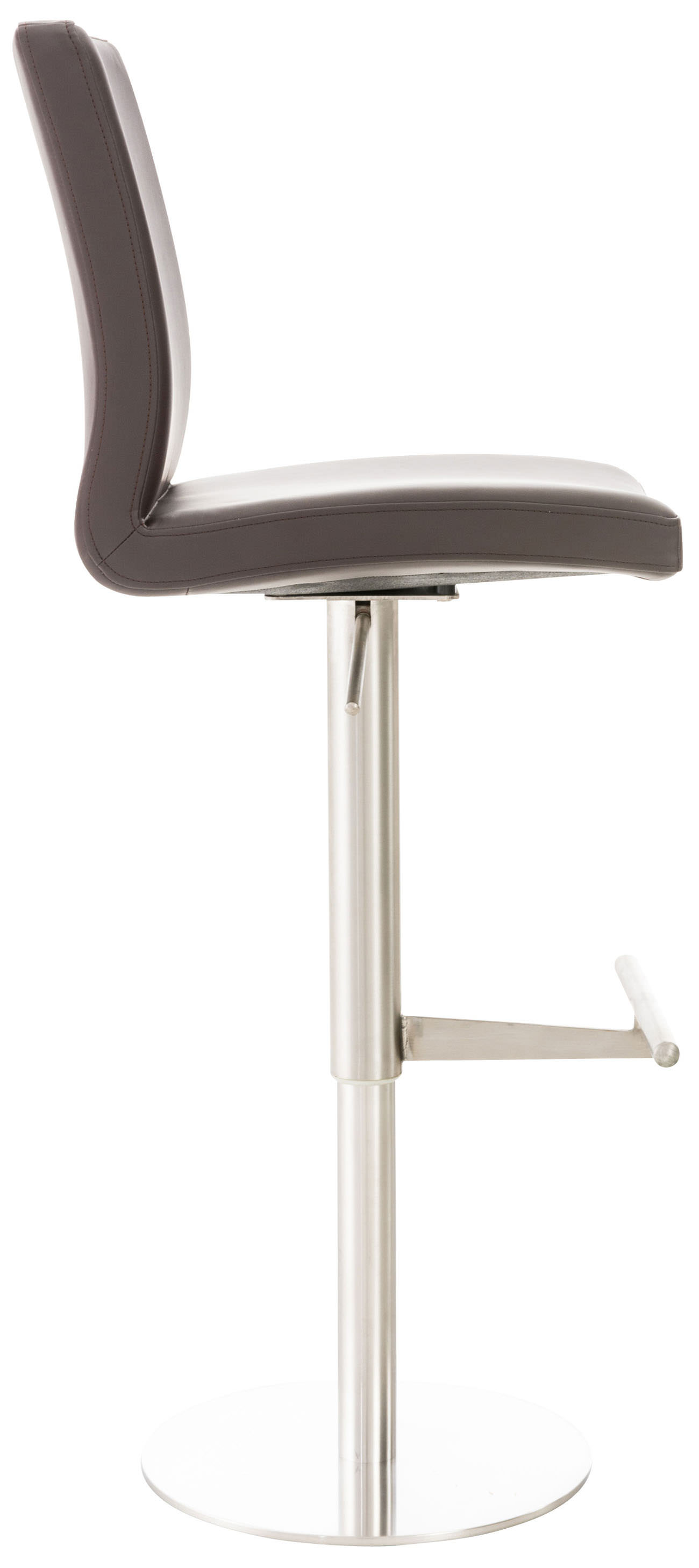 2er Set Barhocker Cadiz Kunstlederbezug