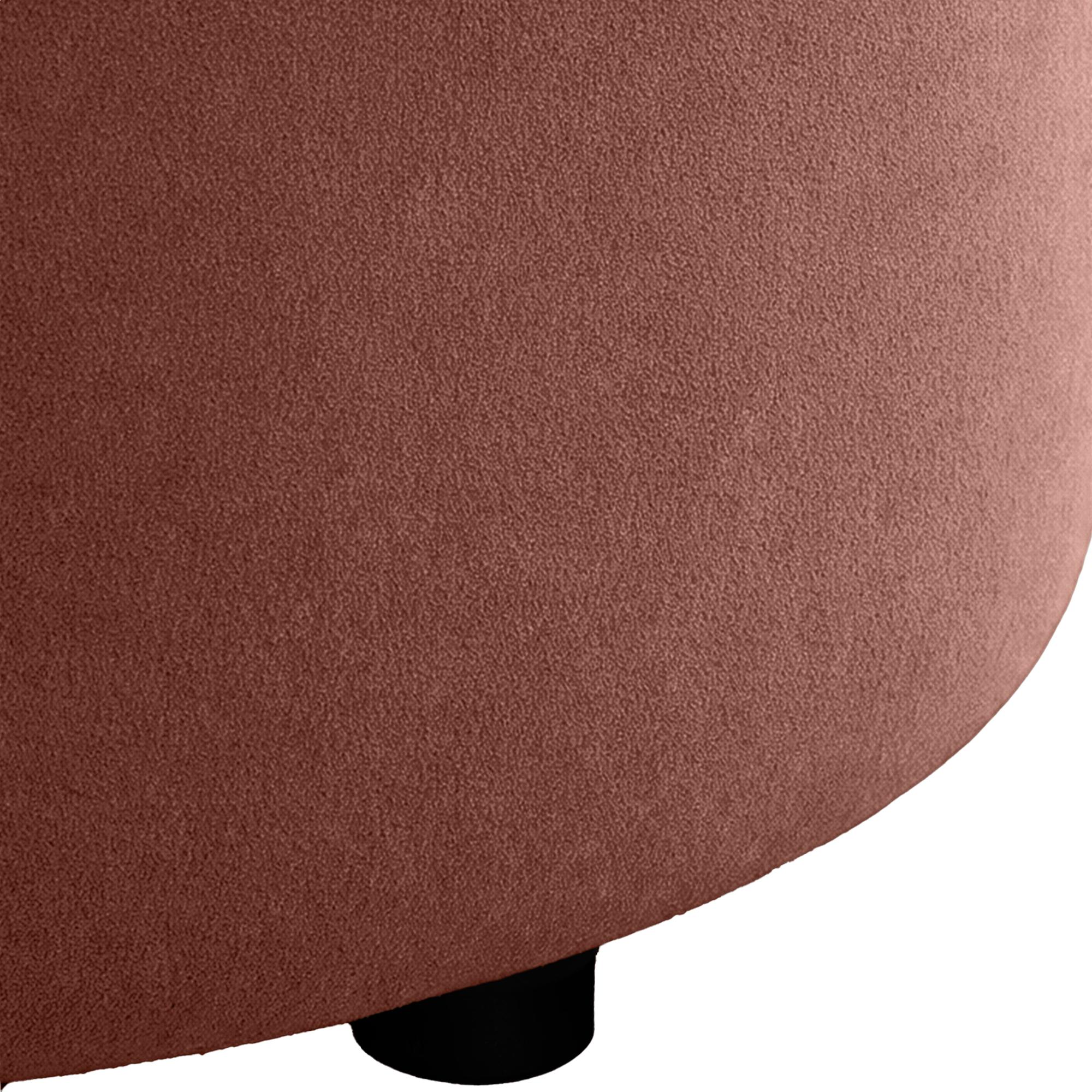 Sitzhocker Pantin Samt pink