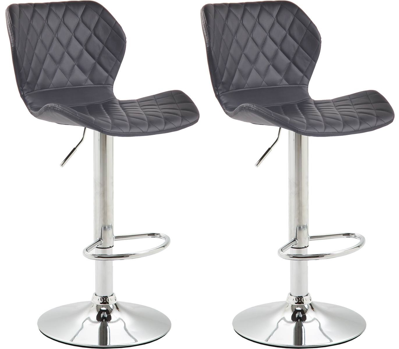 2er Set Barhocker Cork Kunstleder