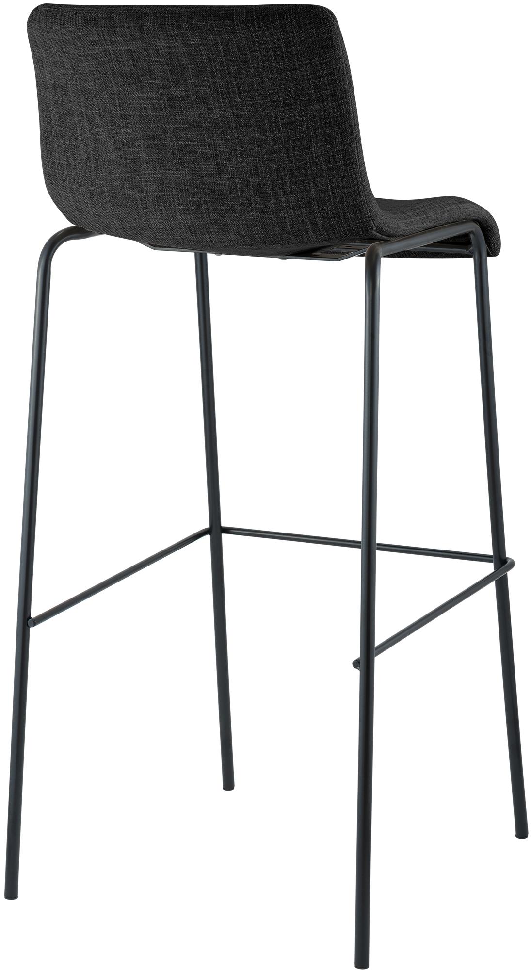 2er Set Barhocker Hover Stoff Vierfußgestell