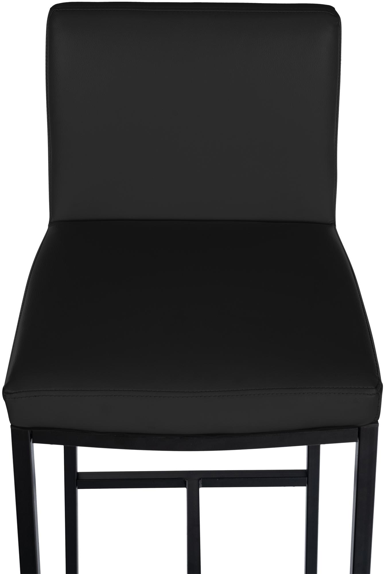 2er Set Barhocker Freeport schwarz Kunstleder