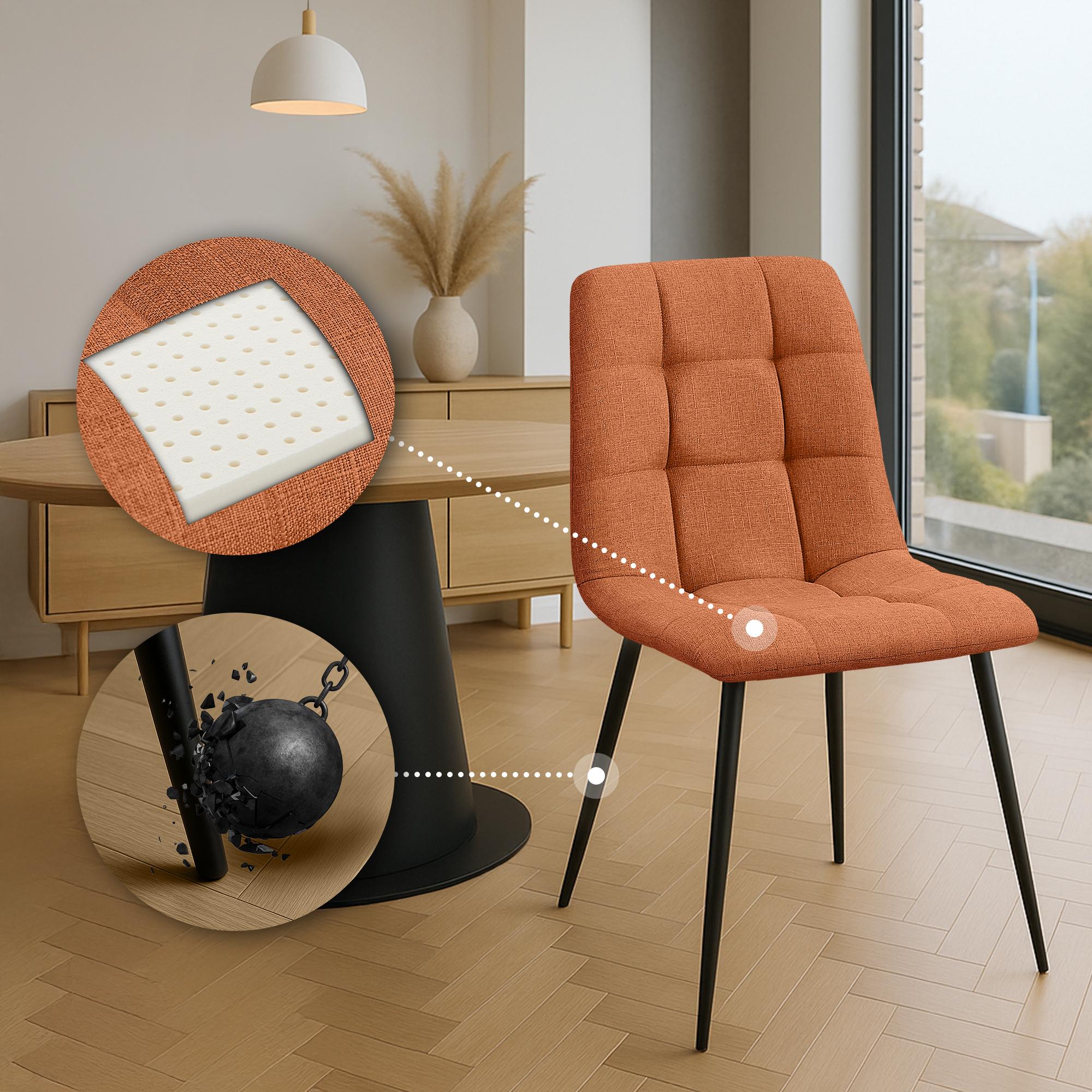 2er Set Esszimmerstuhl Tilde
