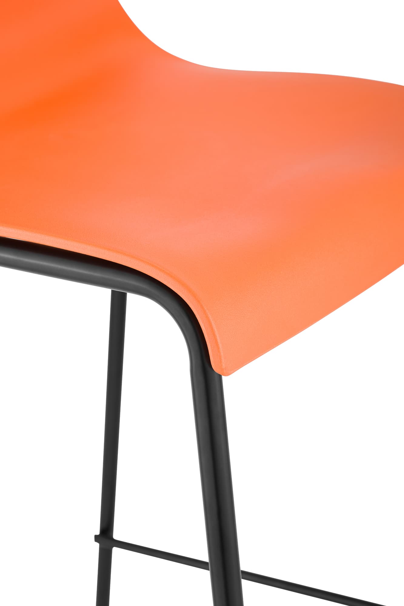 Barhocker Hover Kunststoff 4-Fuß Gestell