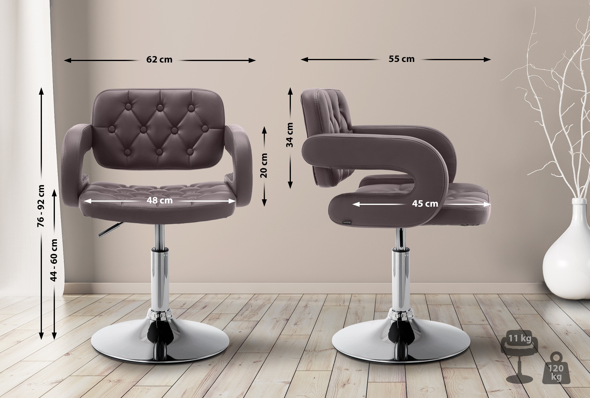 Lounger Dublin Kunstleder