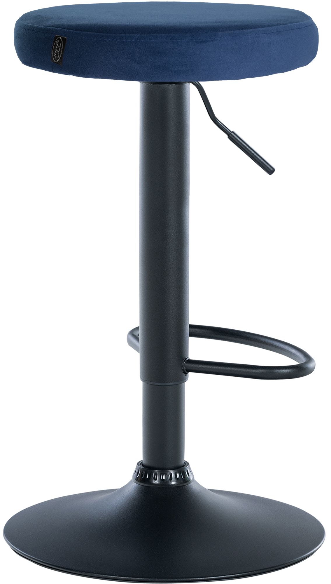 2er Set Barhocker Ponte Samt
