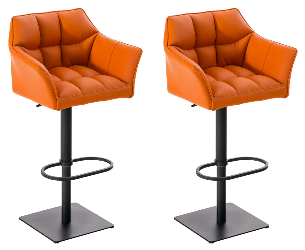 2er Set Barhocker Damaso Kunstleder