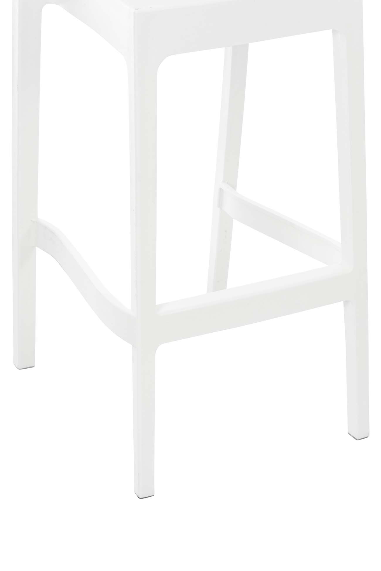 4er Set Barhocker Maya Kunststoff