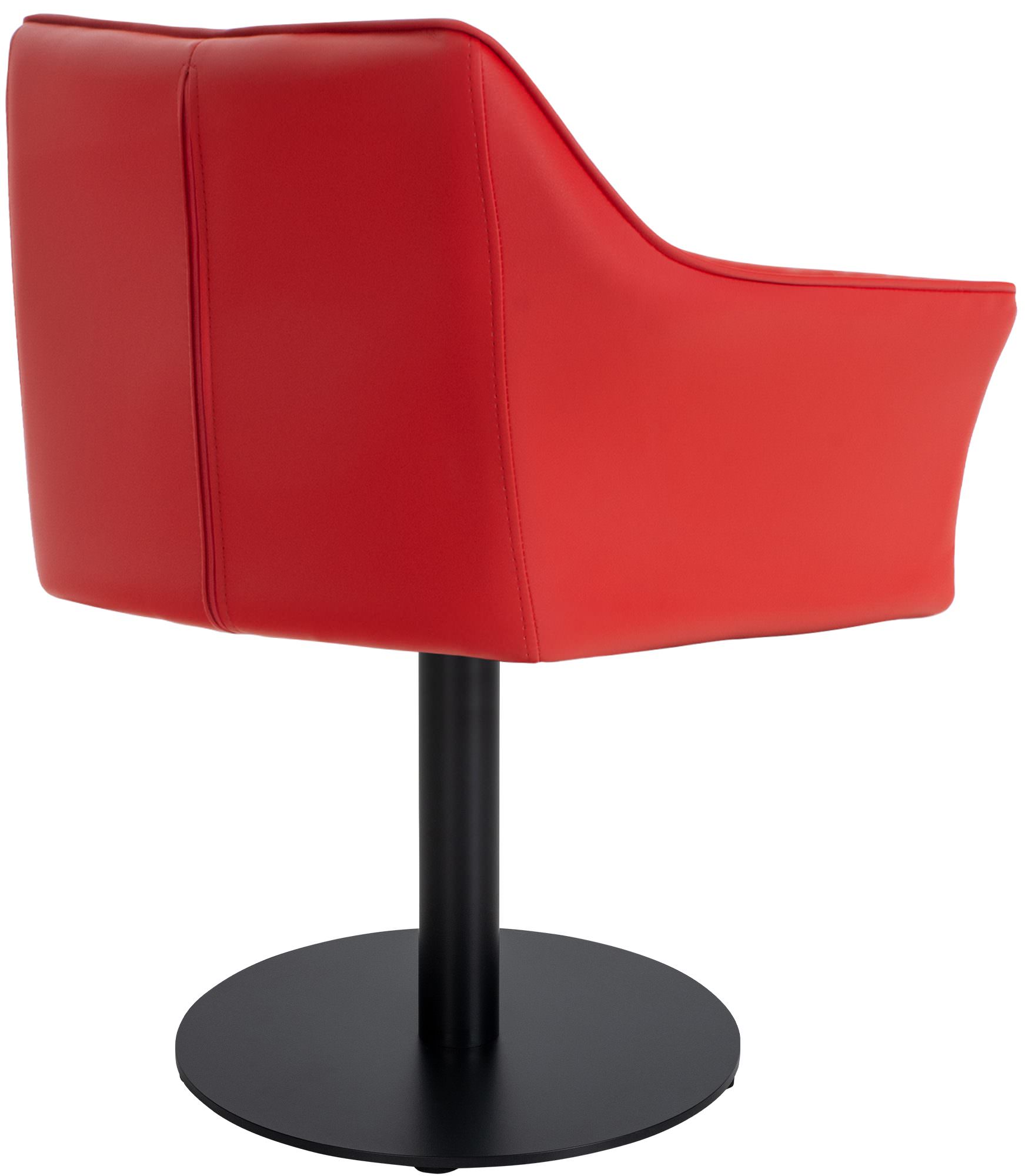 Lounger Damaso rot Kunstleder